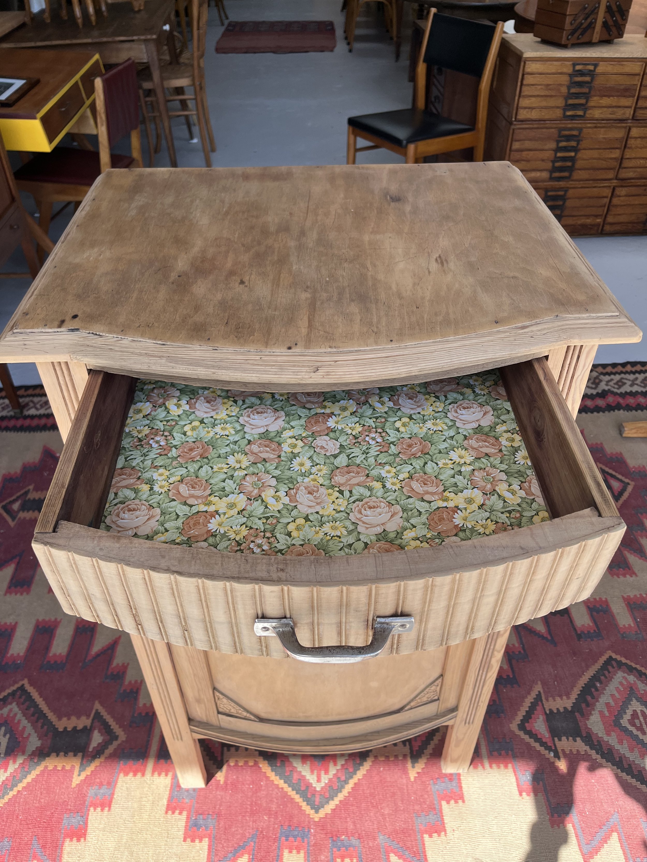 Secondhand vintage art deco cabinet
