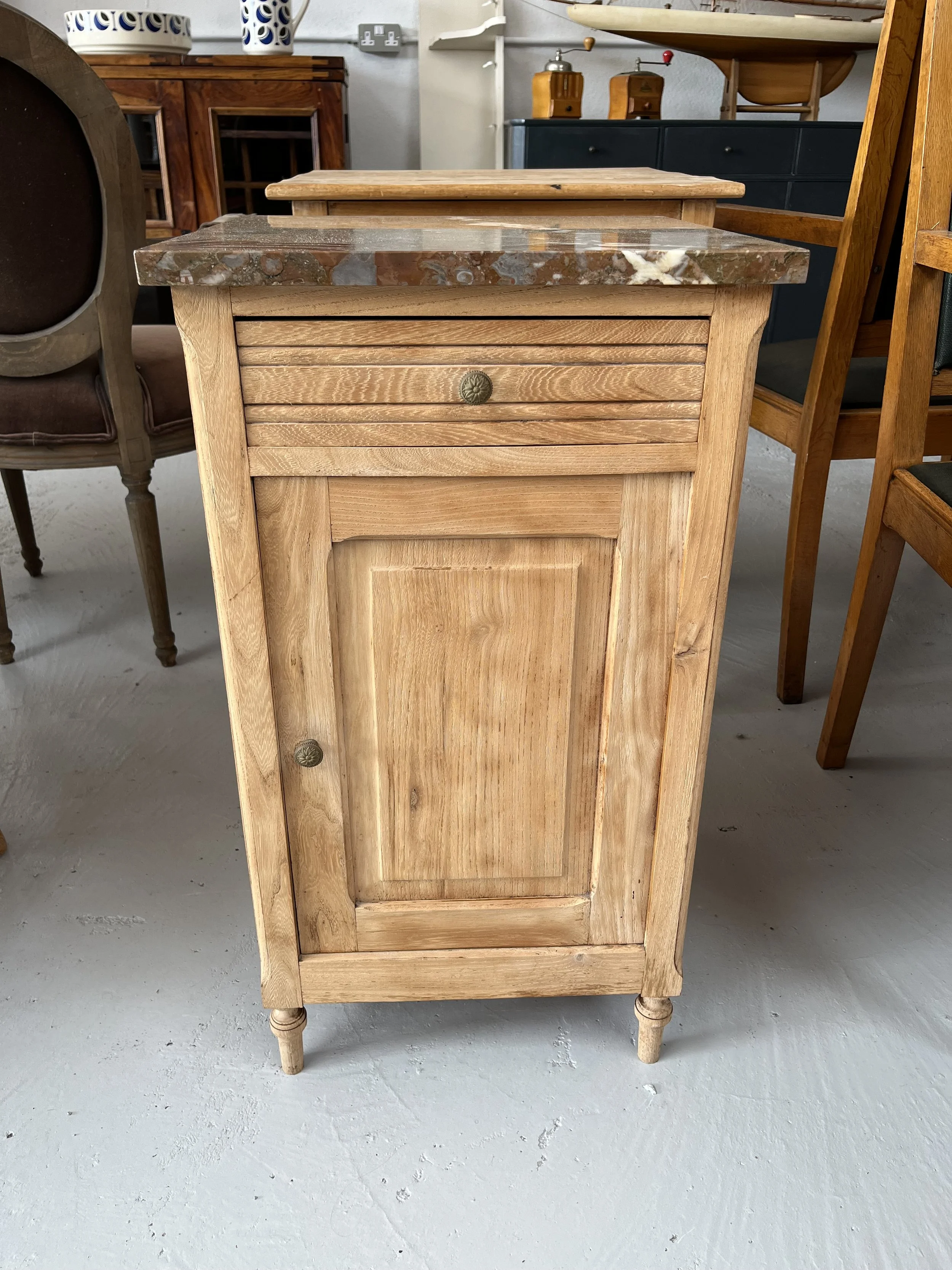 Secondhand vintage nightstand bedside table