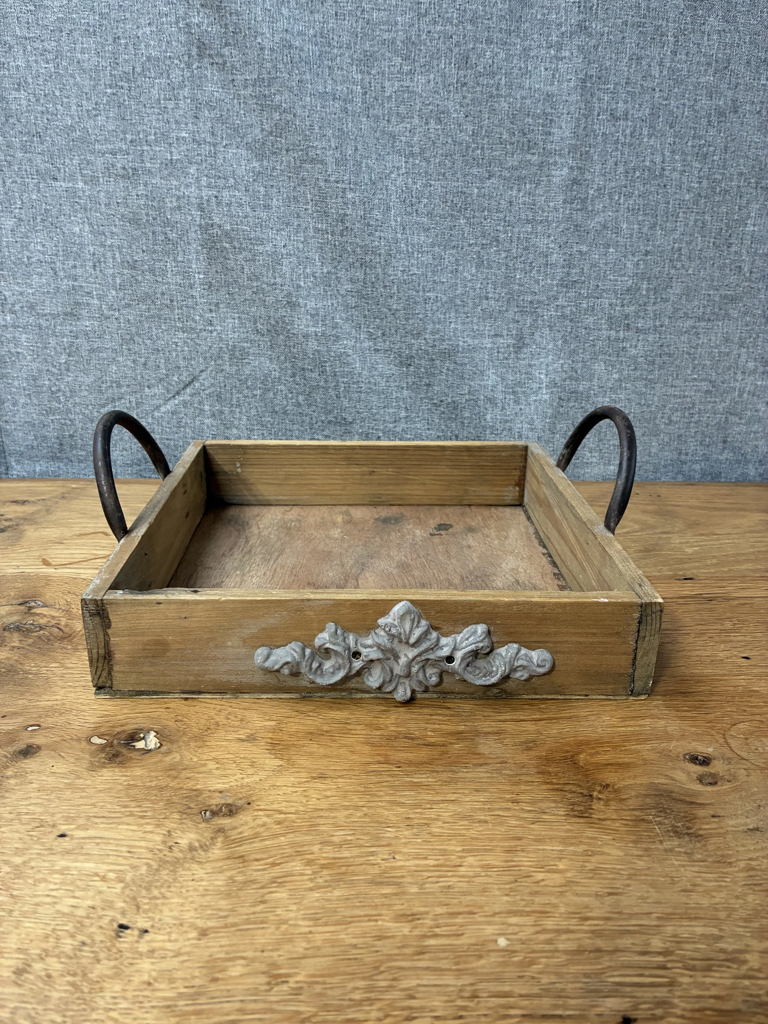 Secondhand vintage serving tray