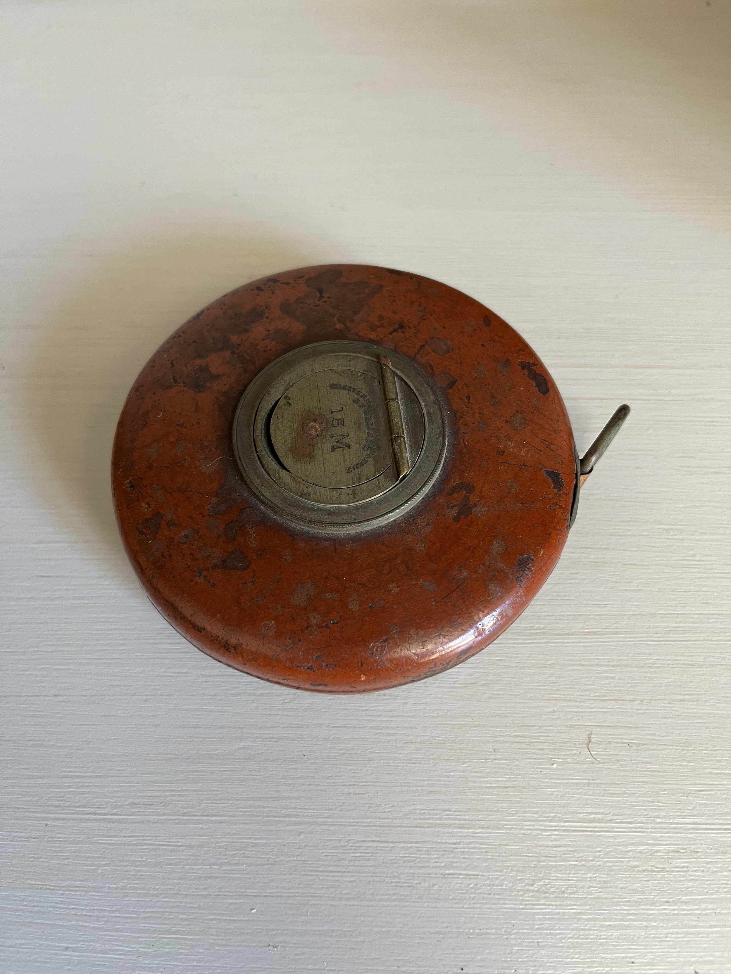 Secondhand vintage measuring tape