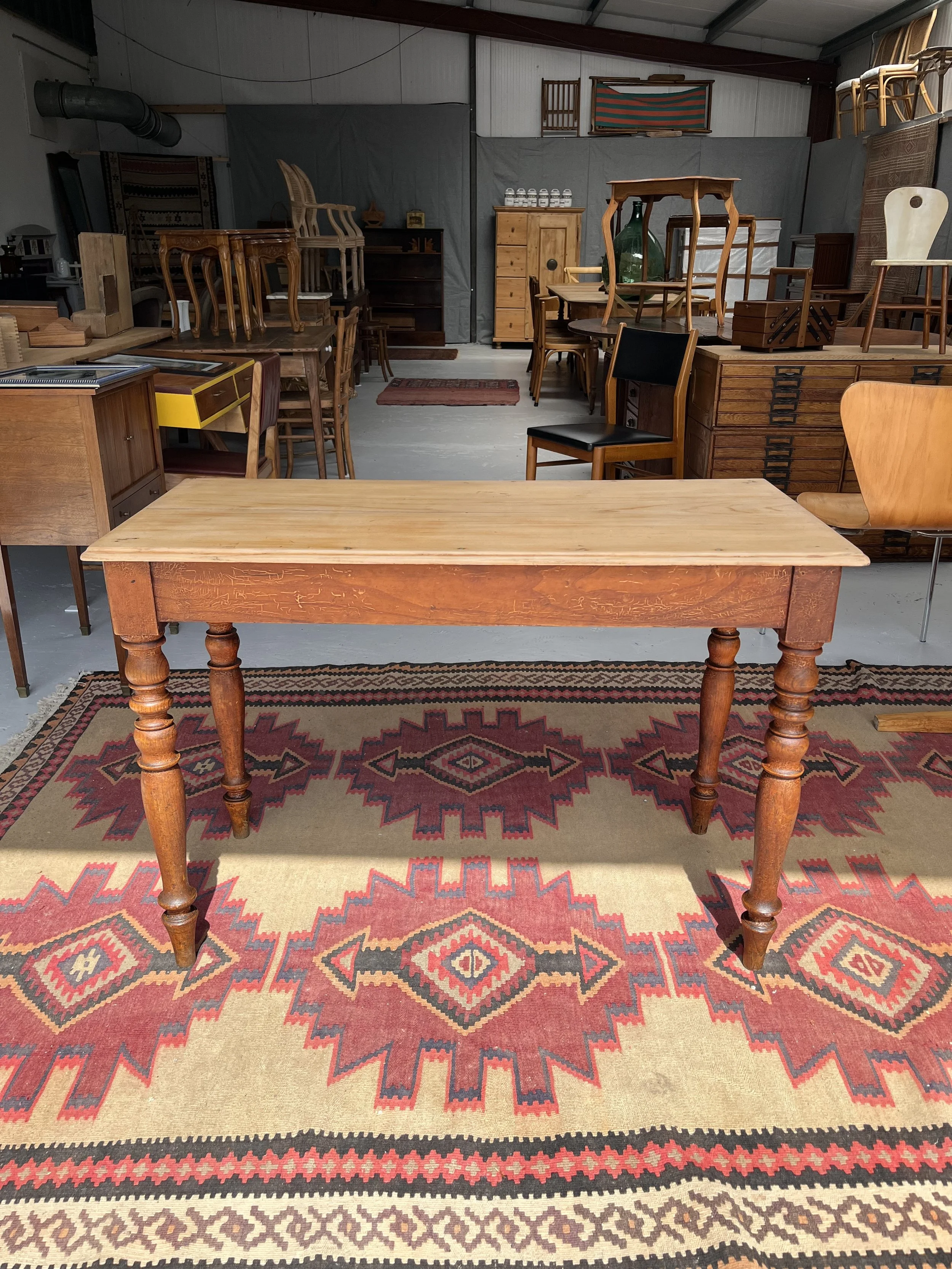 Secondhand vintage desk bistro table