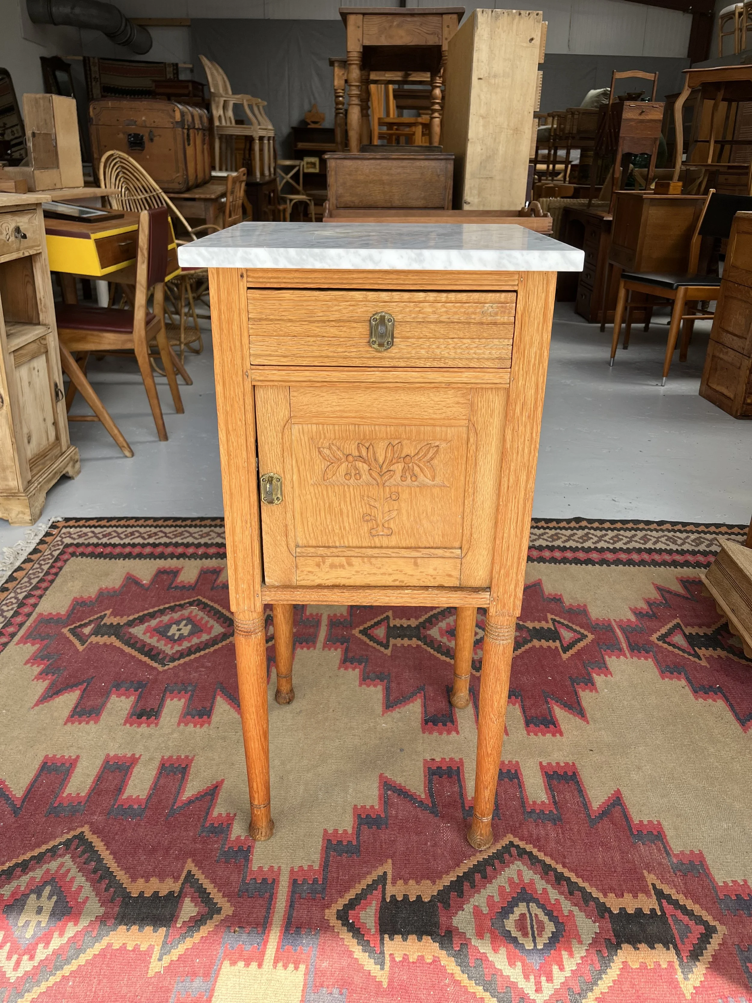 Secondhand vintage bedside cabinet
