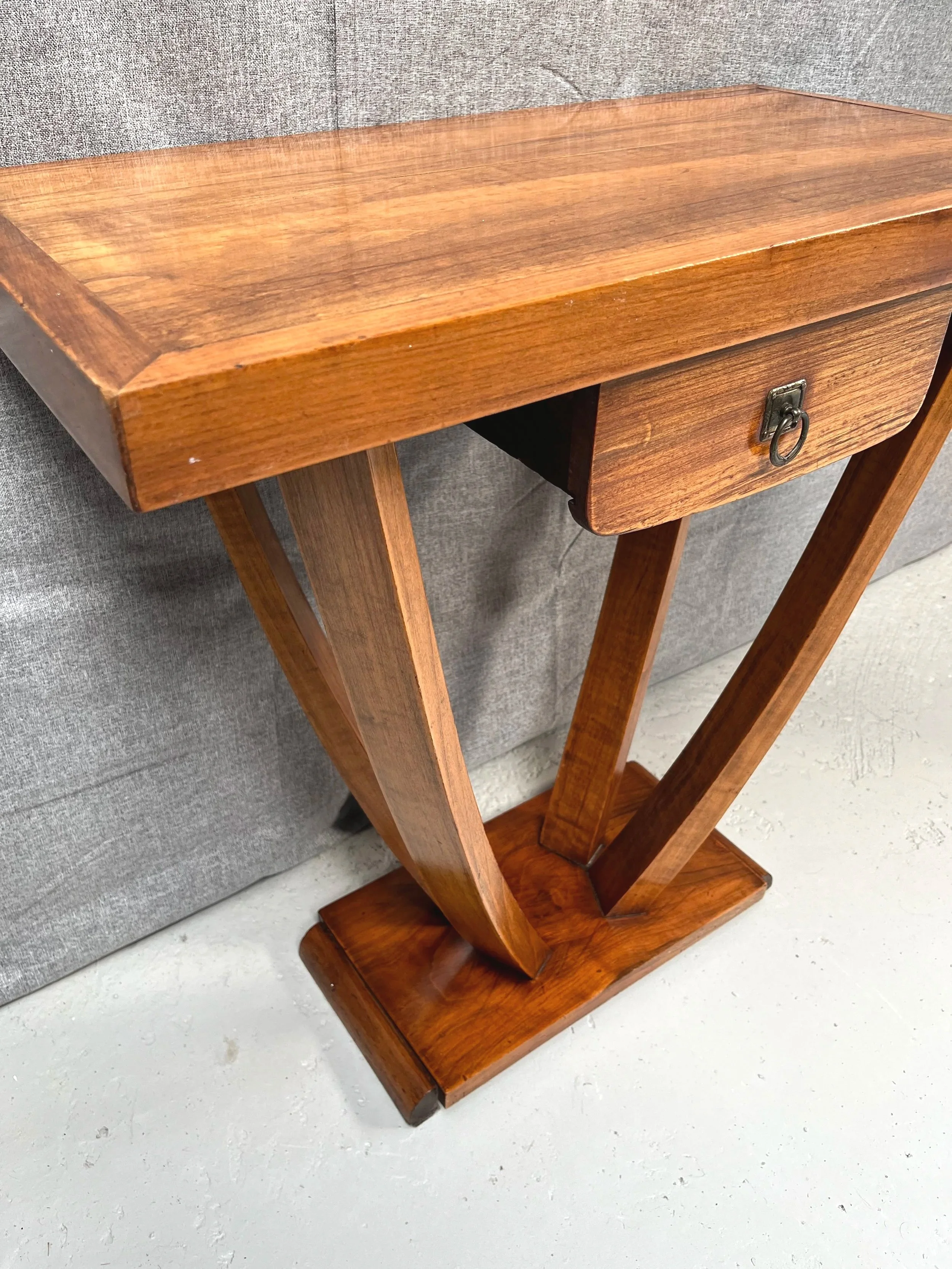 Secondhand vintage art deco console