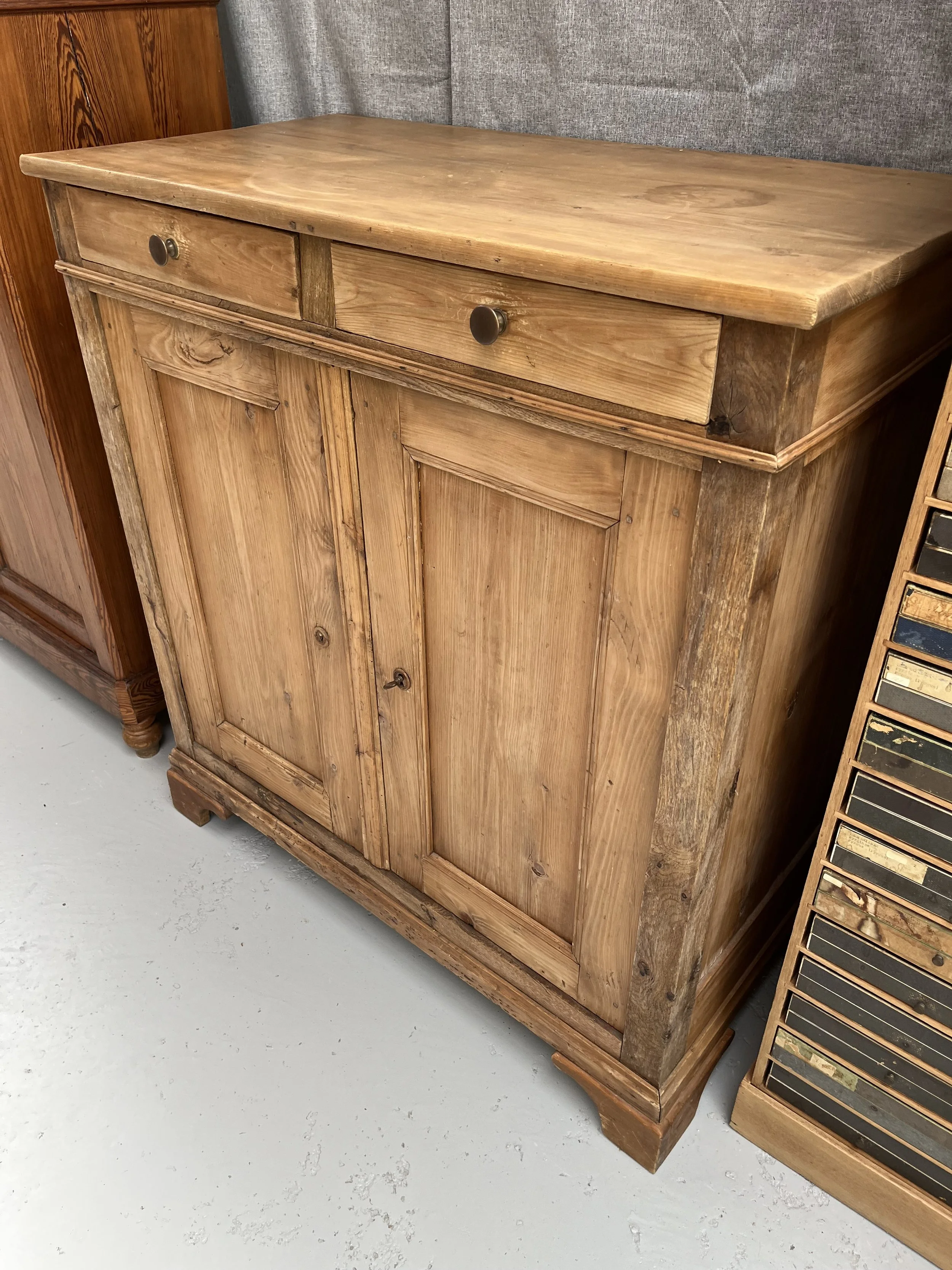 Secondhand vintage cupboard
