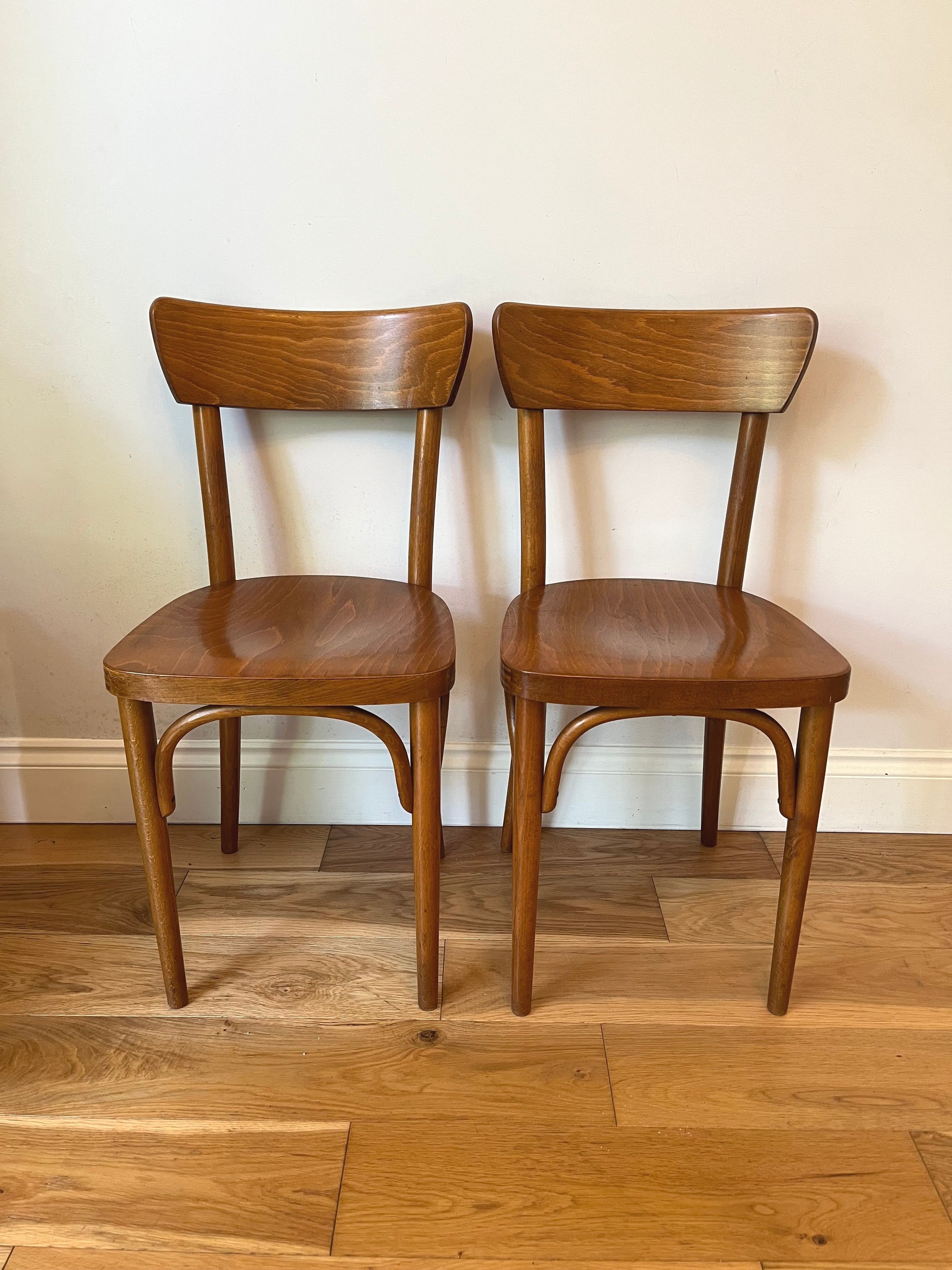 Secondhand vintage bistro chairs