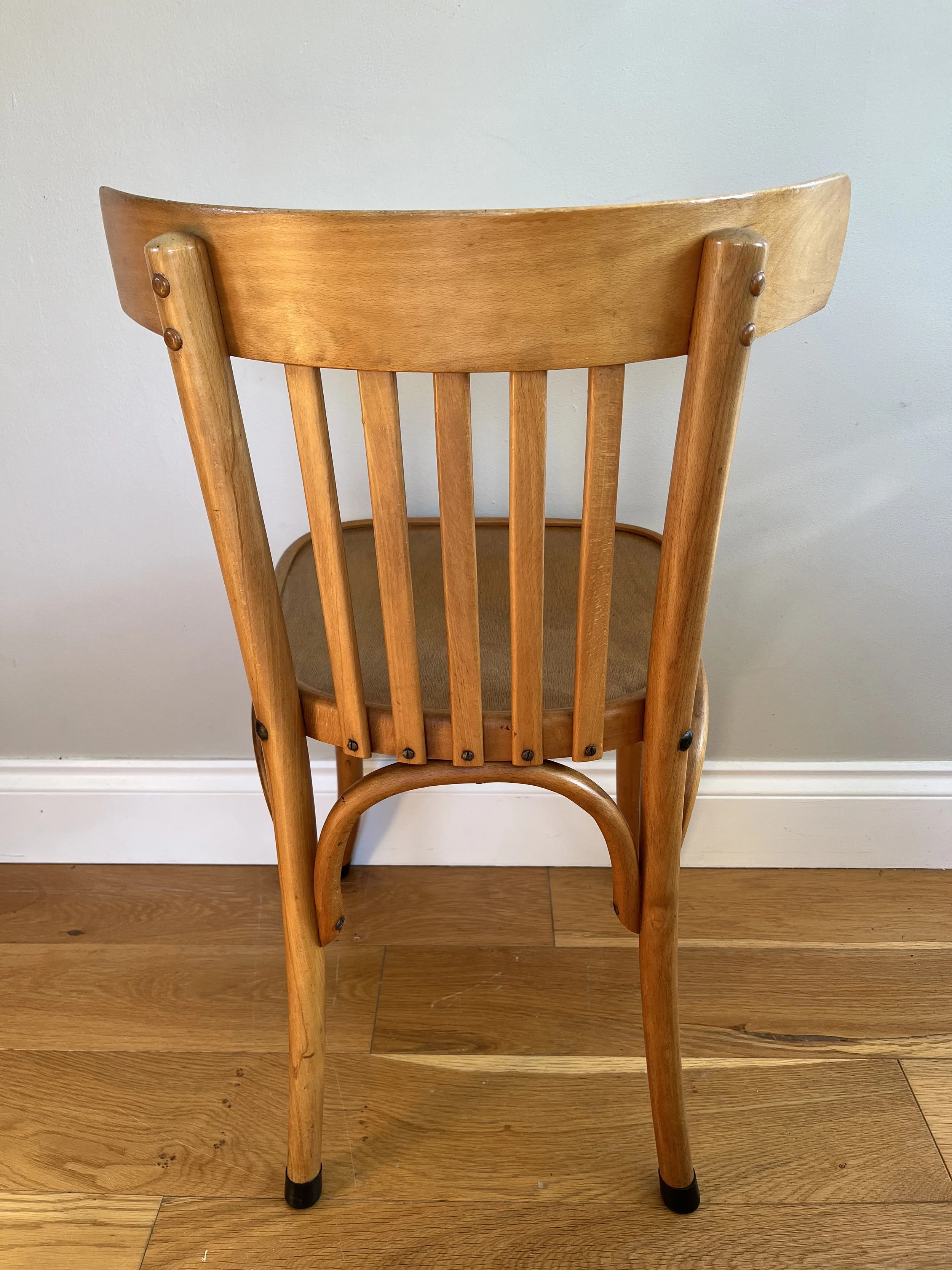 Secondhand vintage bistro chairs