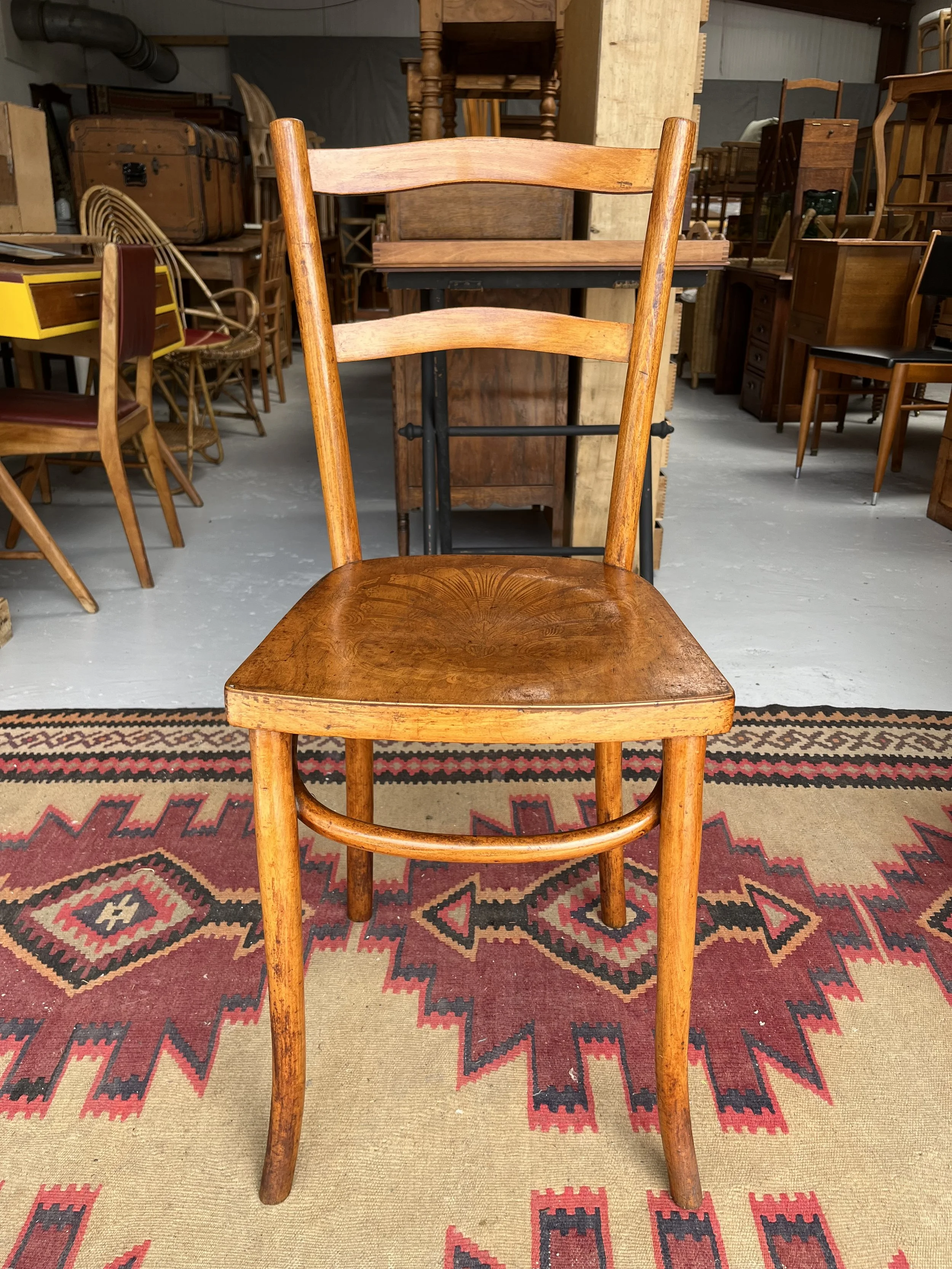 Secondhand vintage art nouveau chair