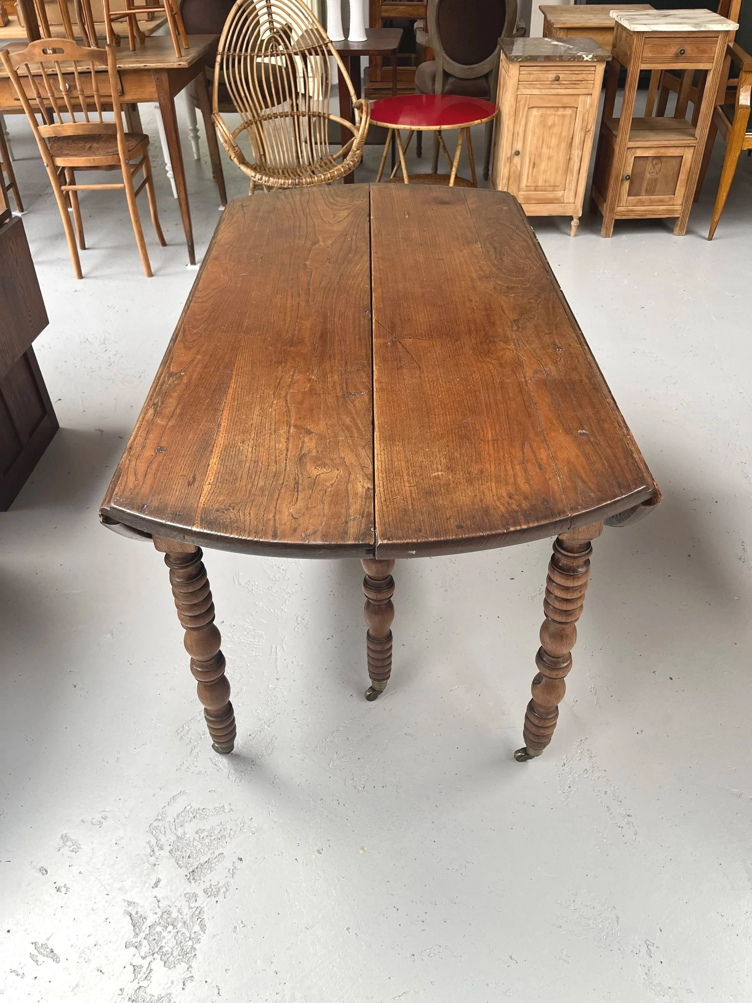 Secondhand vintage dining table