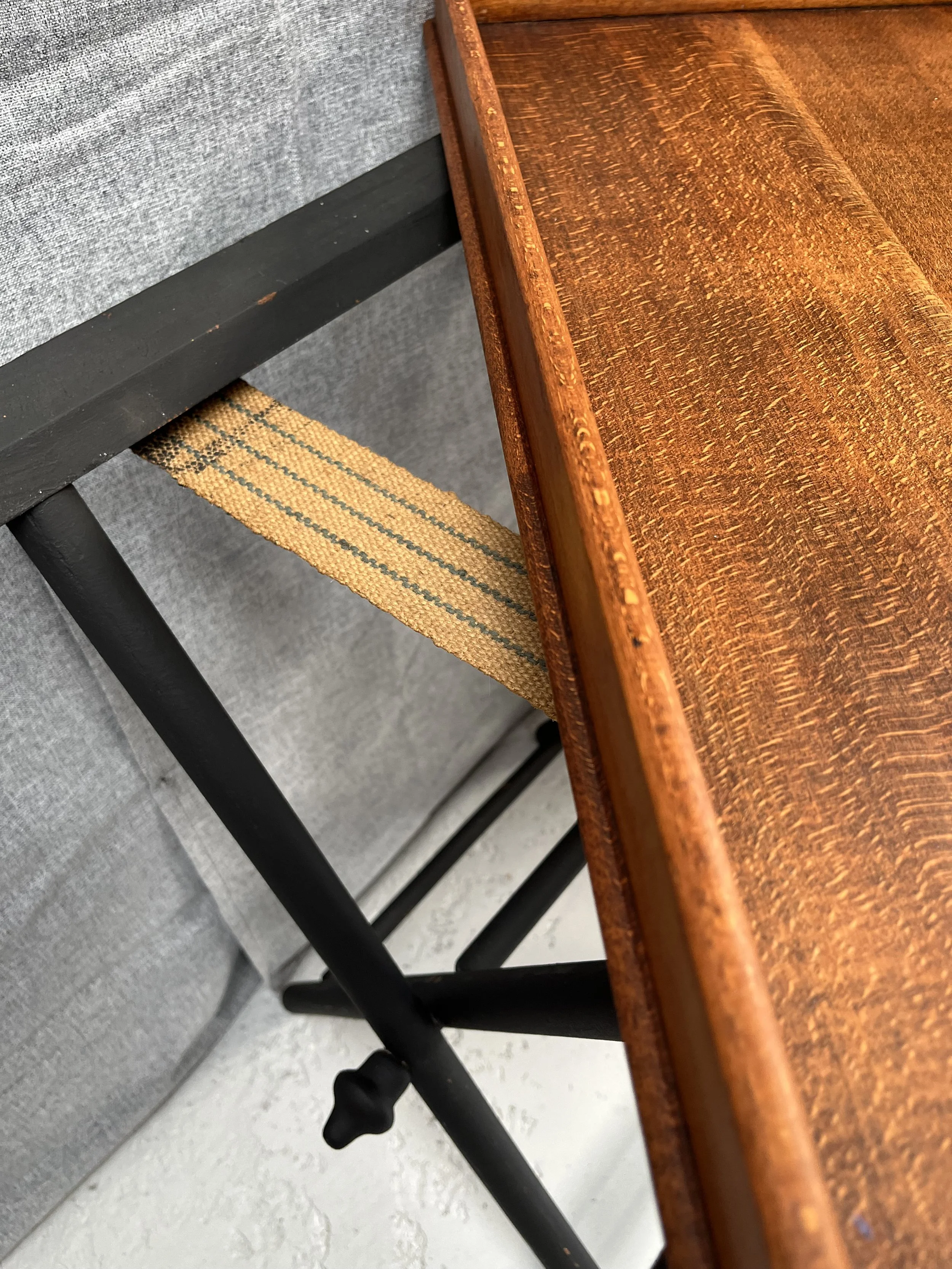 Secondhand vintage butler's tray