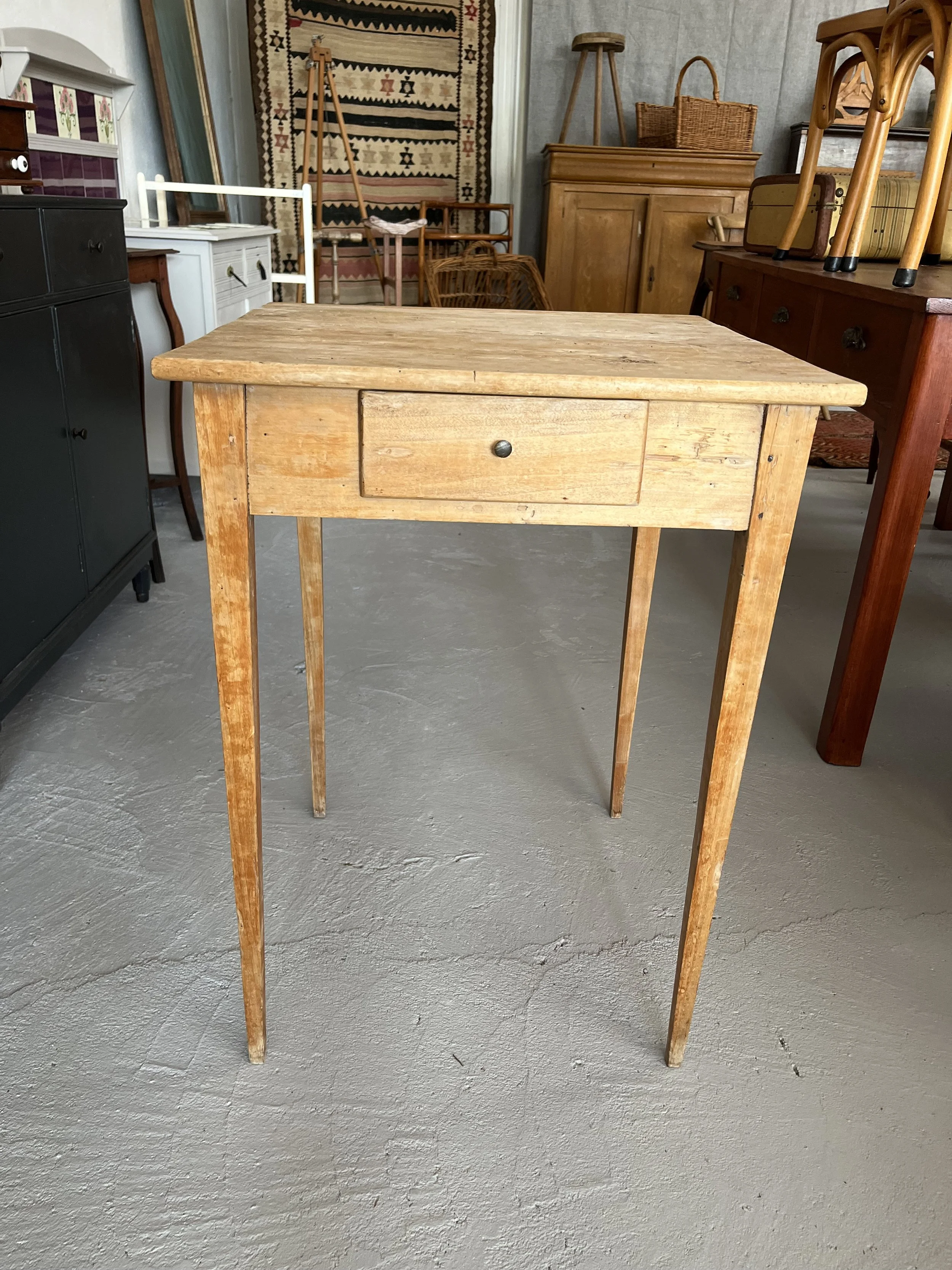 Secondhand vintage antique side table