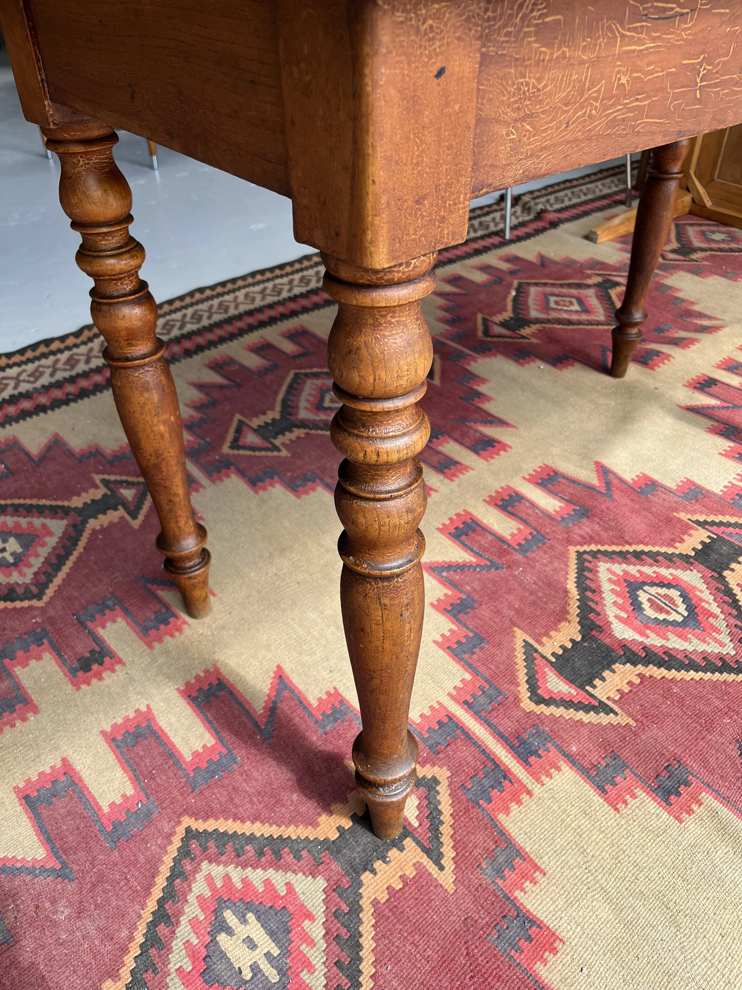 Secondhand vintage desk bistro table