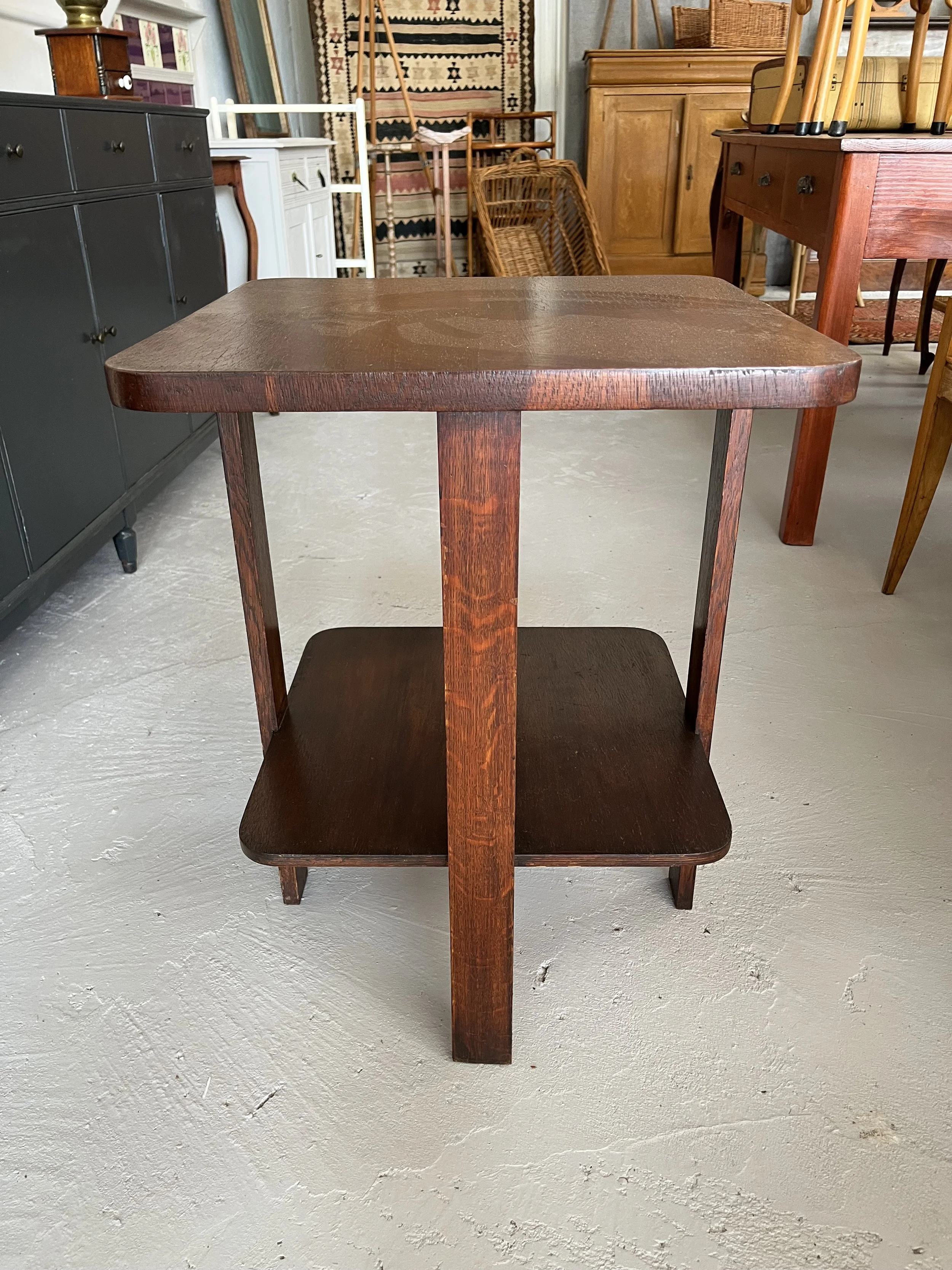 Secondhand vintage art deco side table