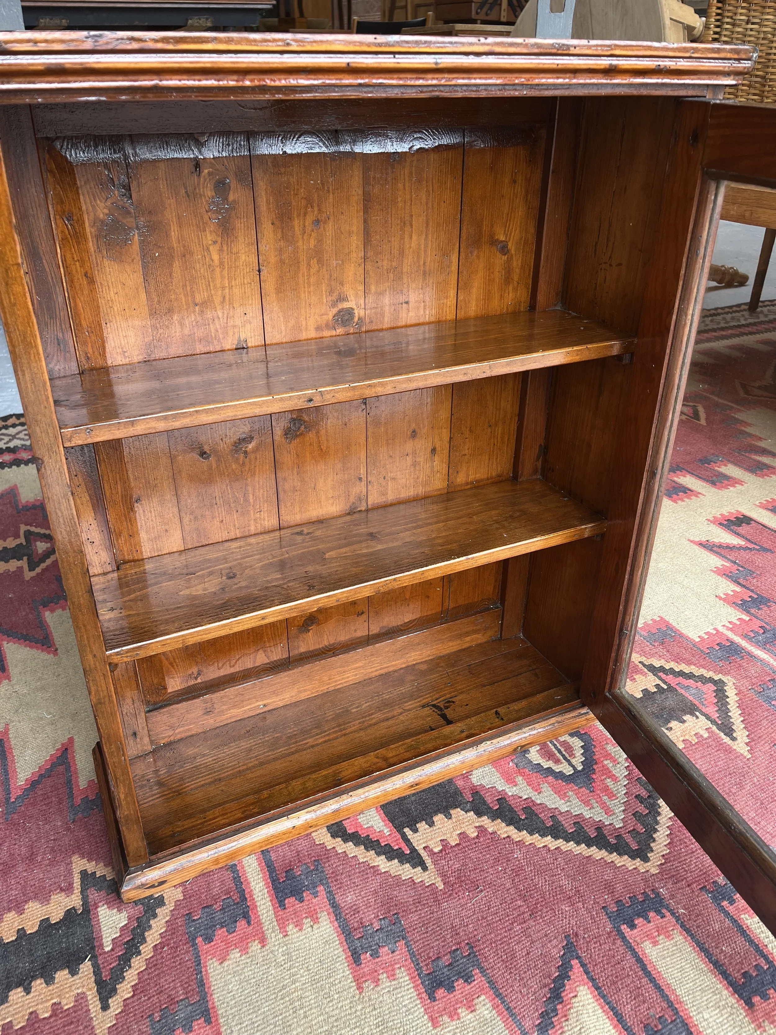 Secondhand vintage wall display cabinet