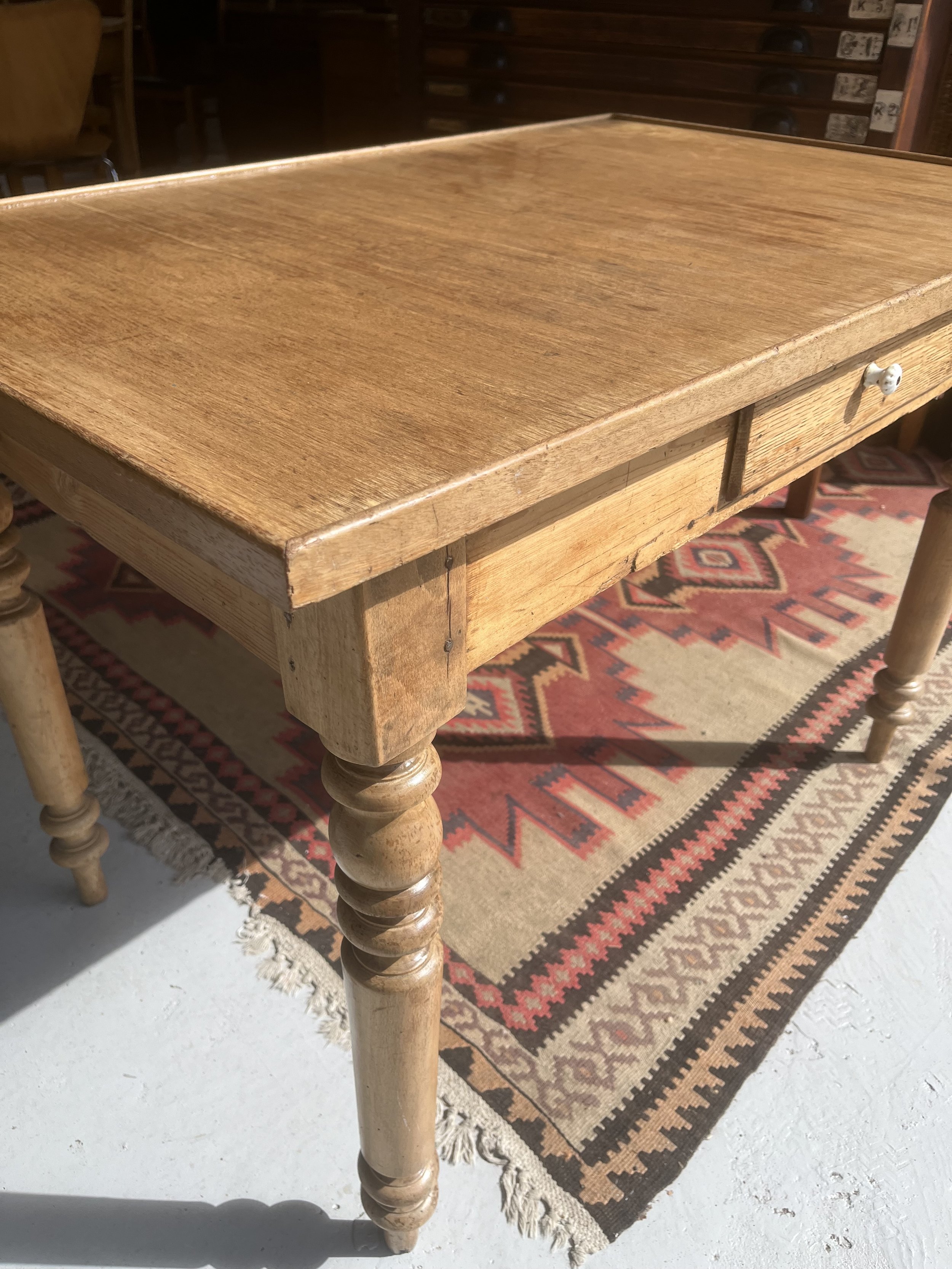 Secondhand vintage farmhouse table