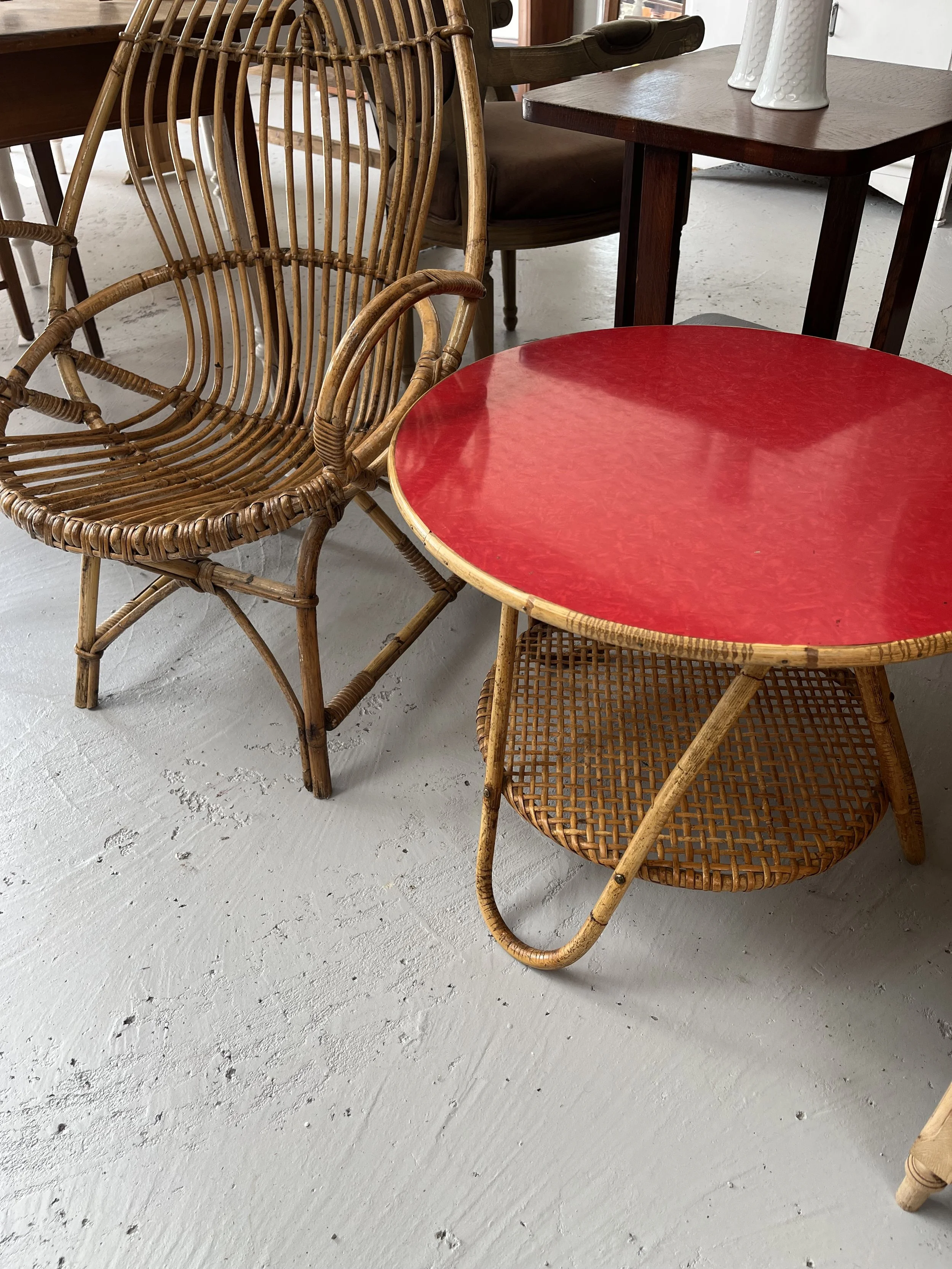 Secondhand vintage coffee table