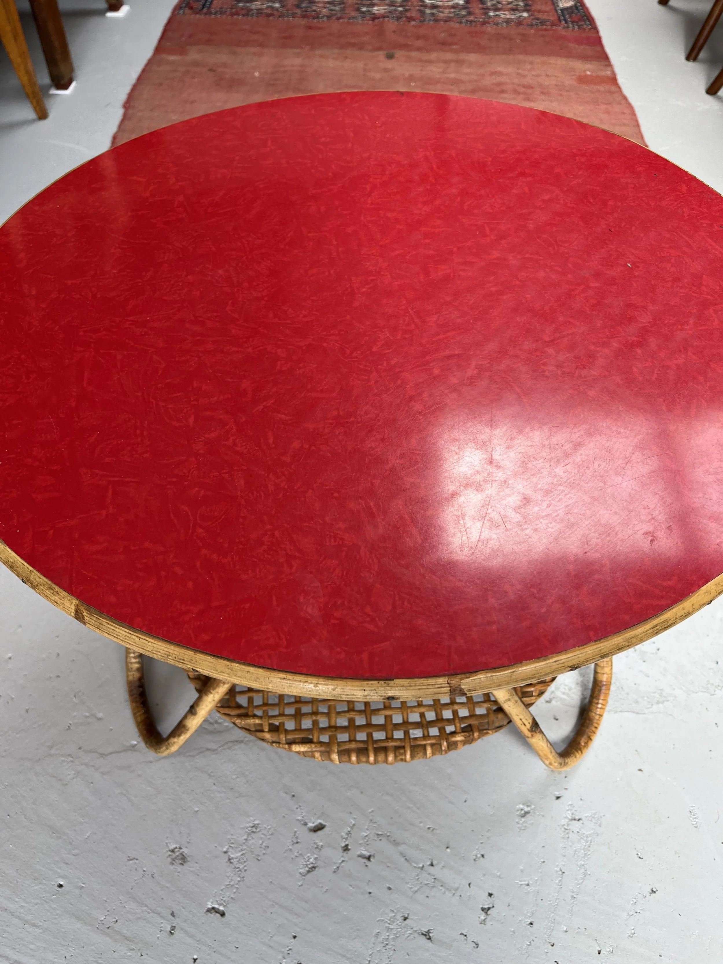 Secondhand vintage coffee table