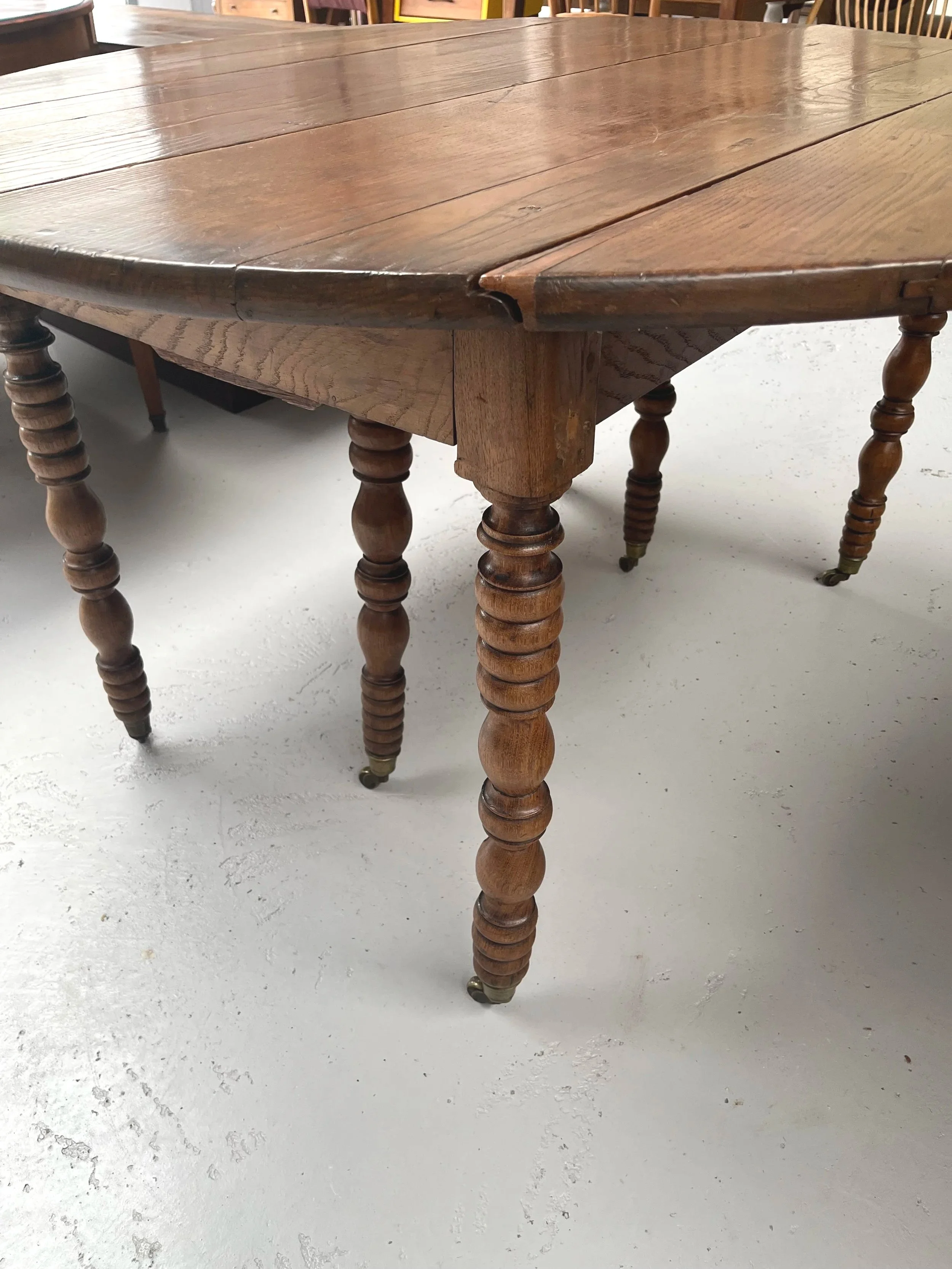 Secondhand vintage dining table