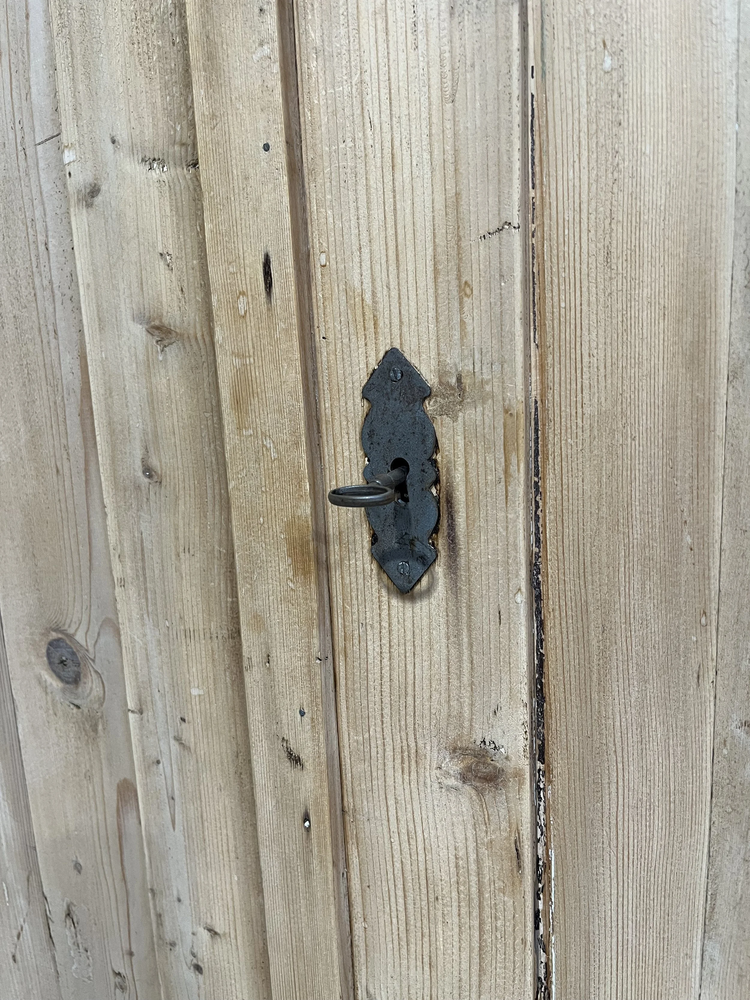 Vintage secondhand pine pantry cupboard