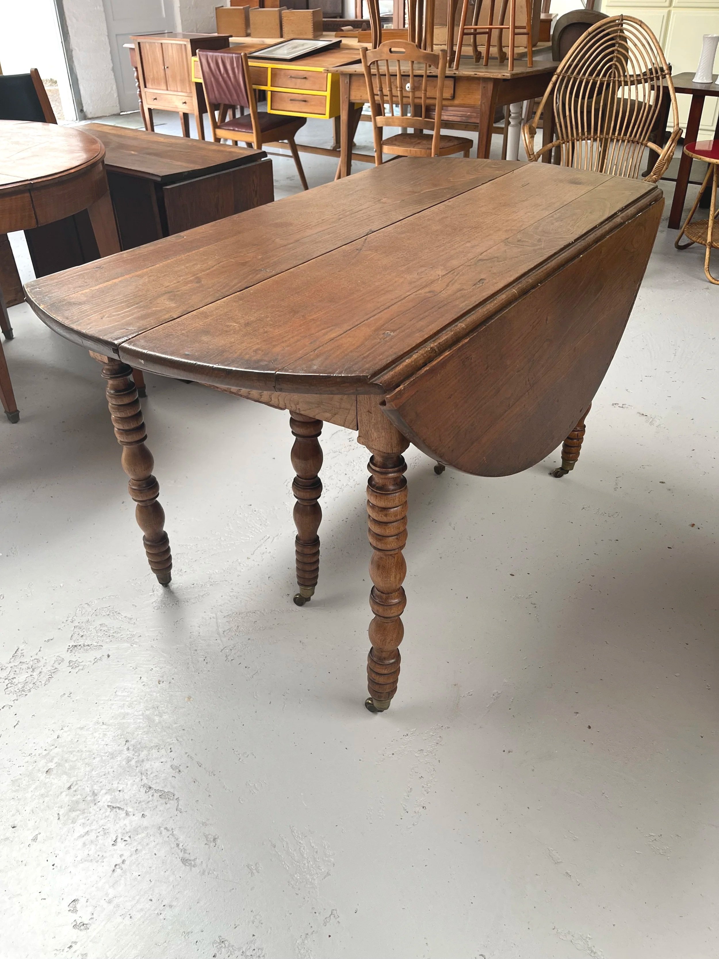 Secondhand vintage dining table