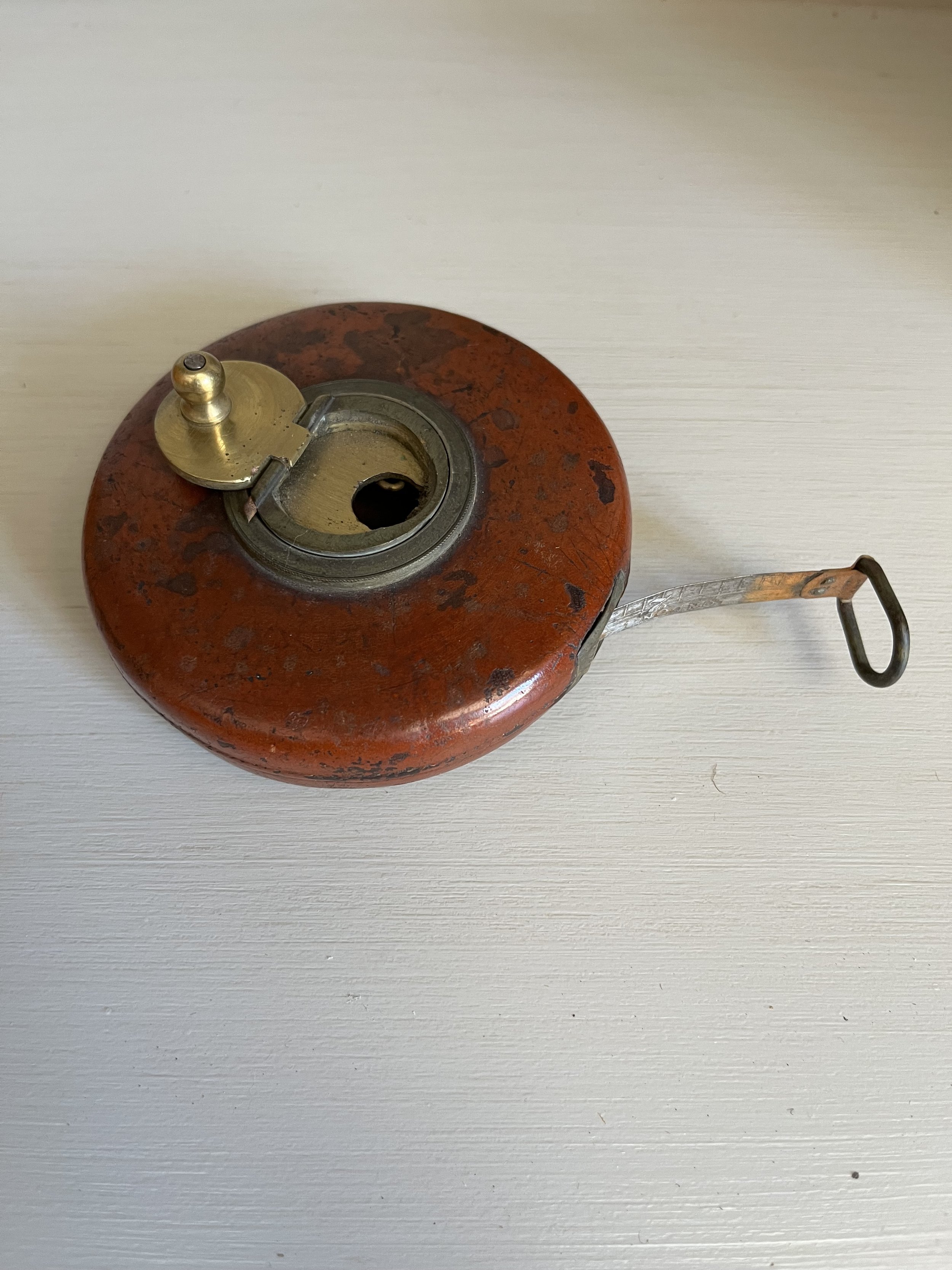 Secondhand vintage measuring tape