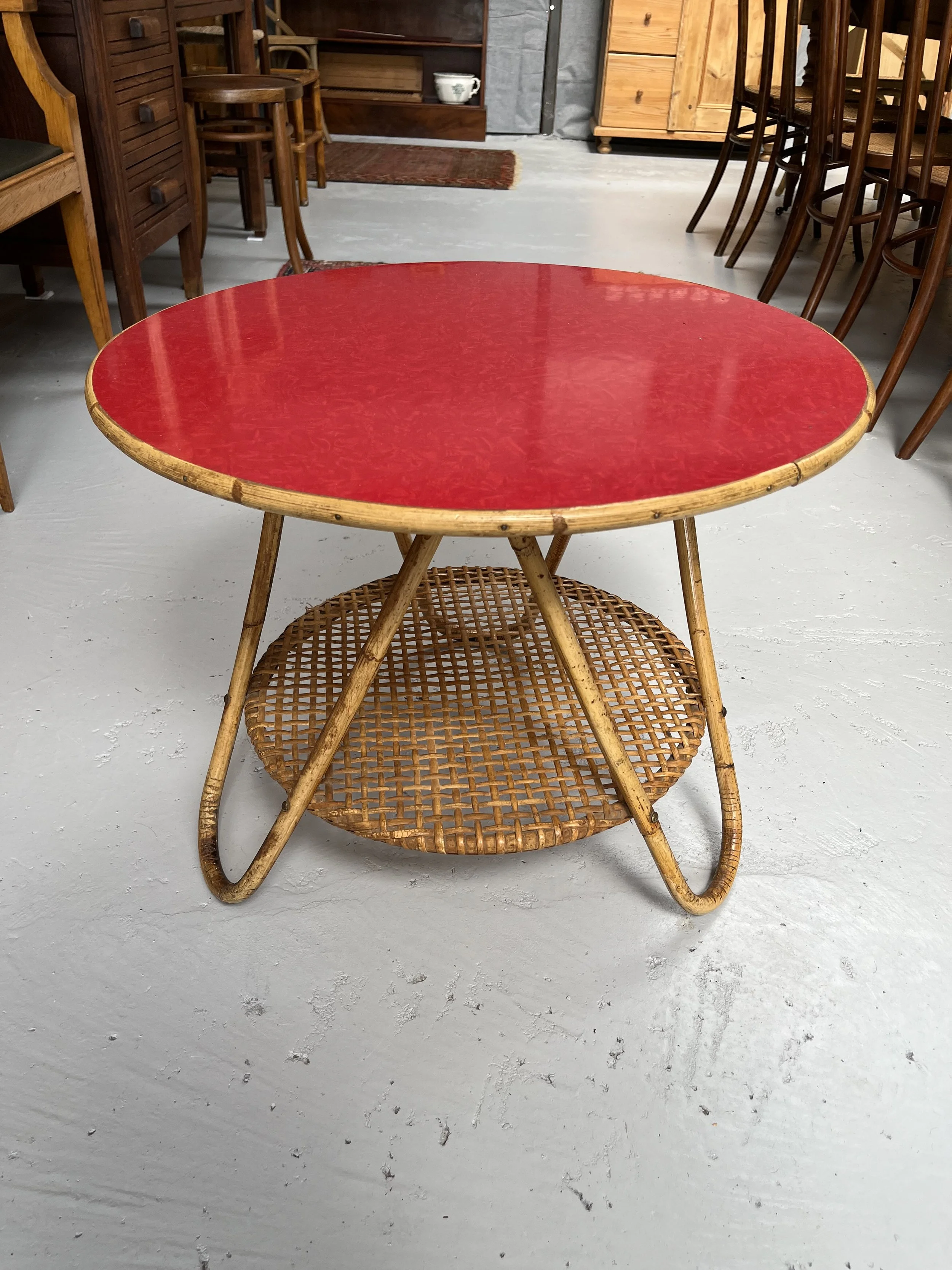Secondhand vintage coffee table