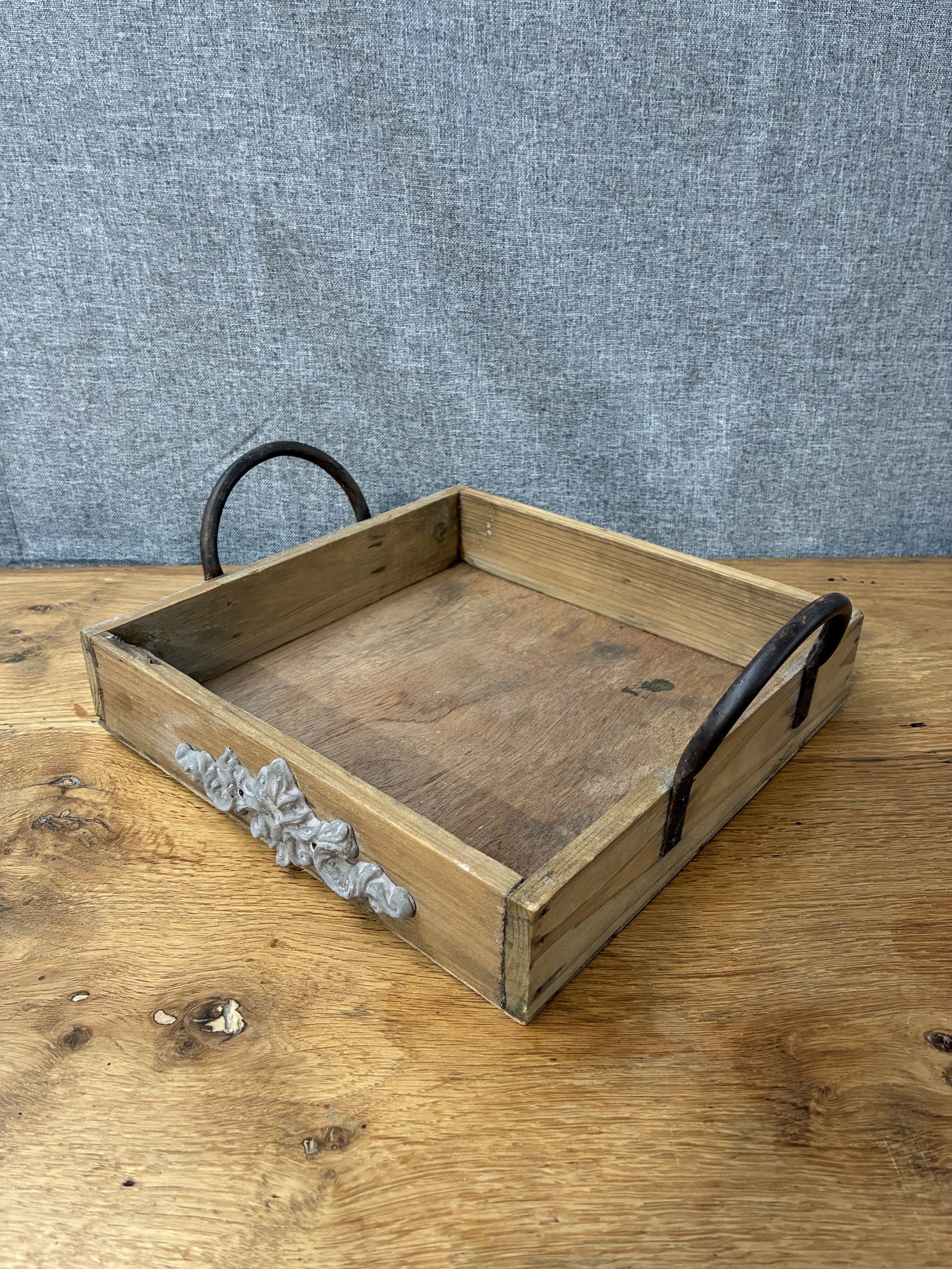 Secondhand vintage serving tray