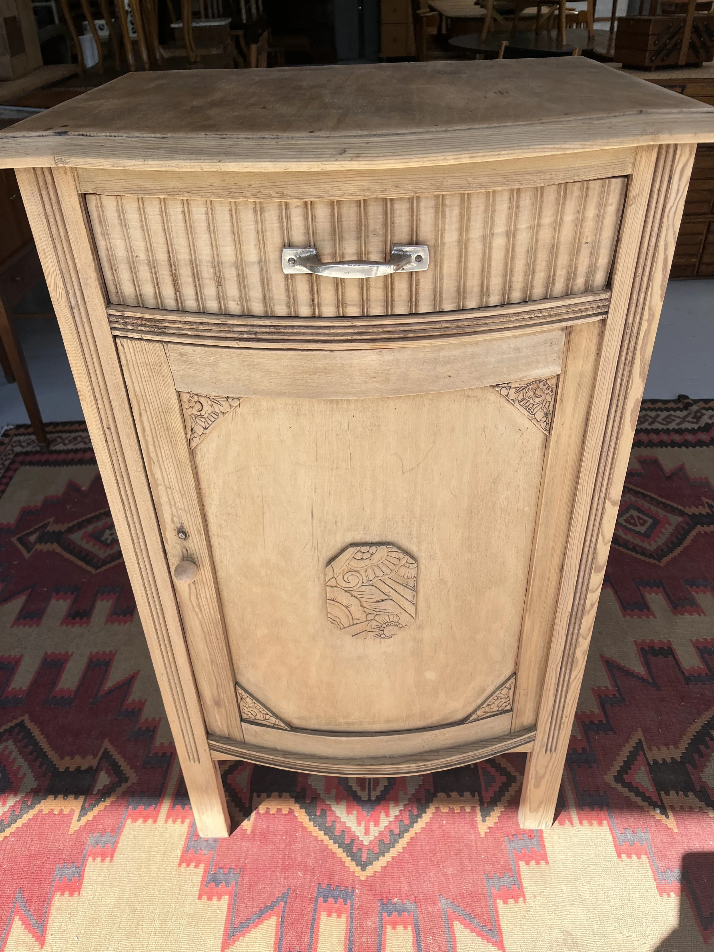 Secondhand vintage art deco cabinet