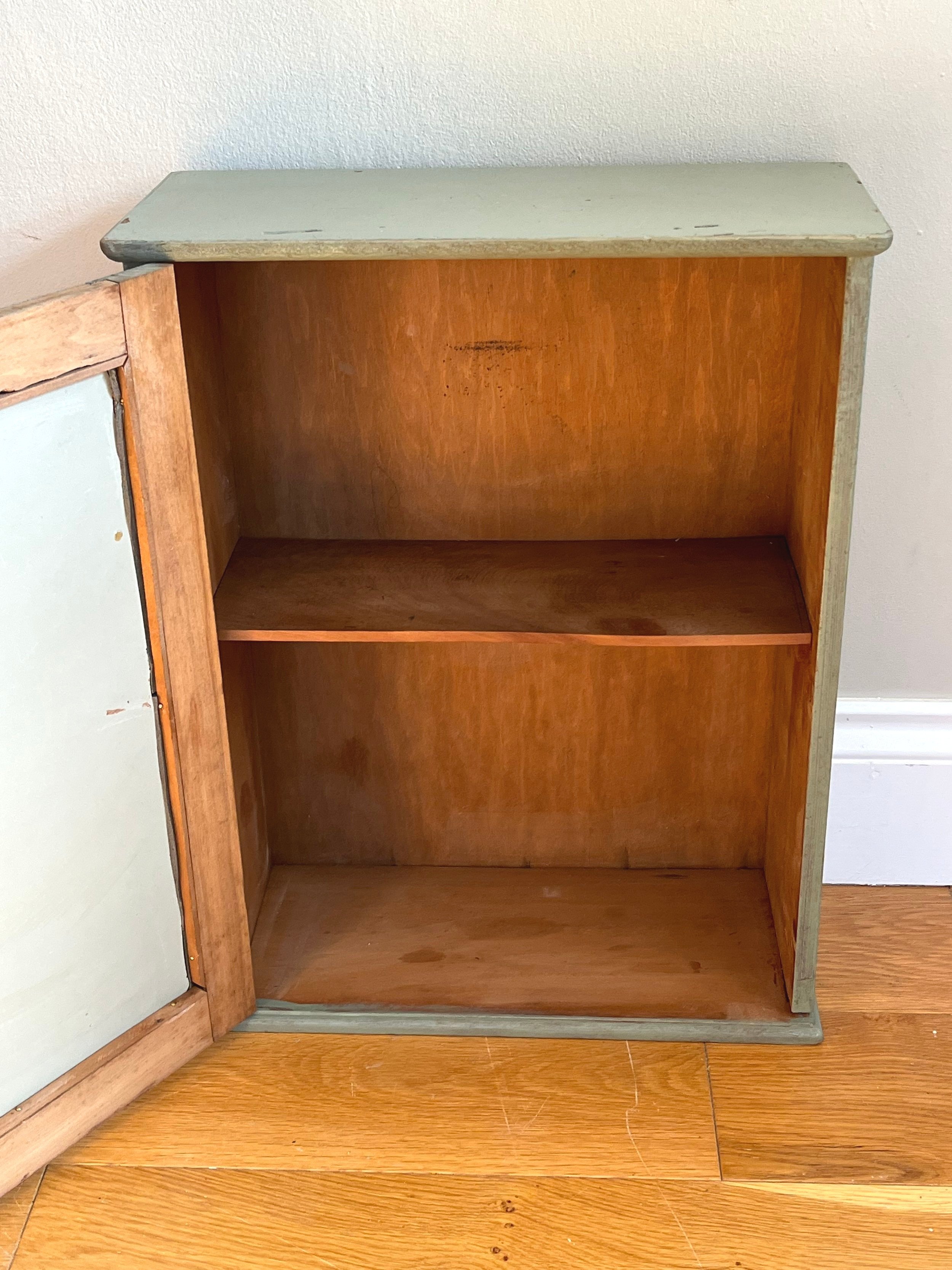 Secondhand vintage apothecary cabinet