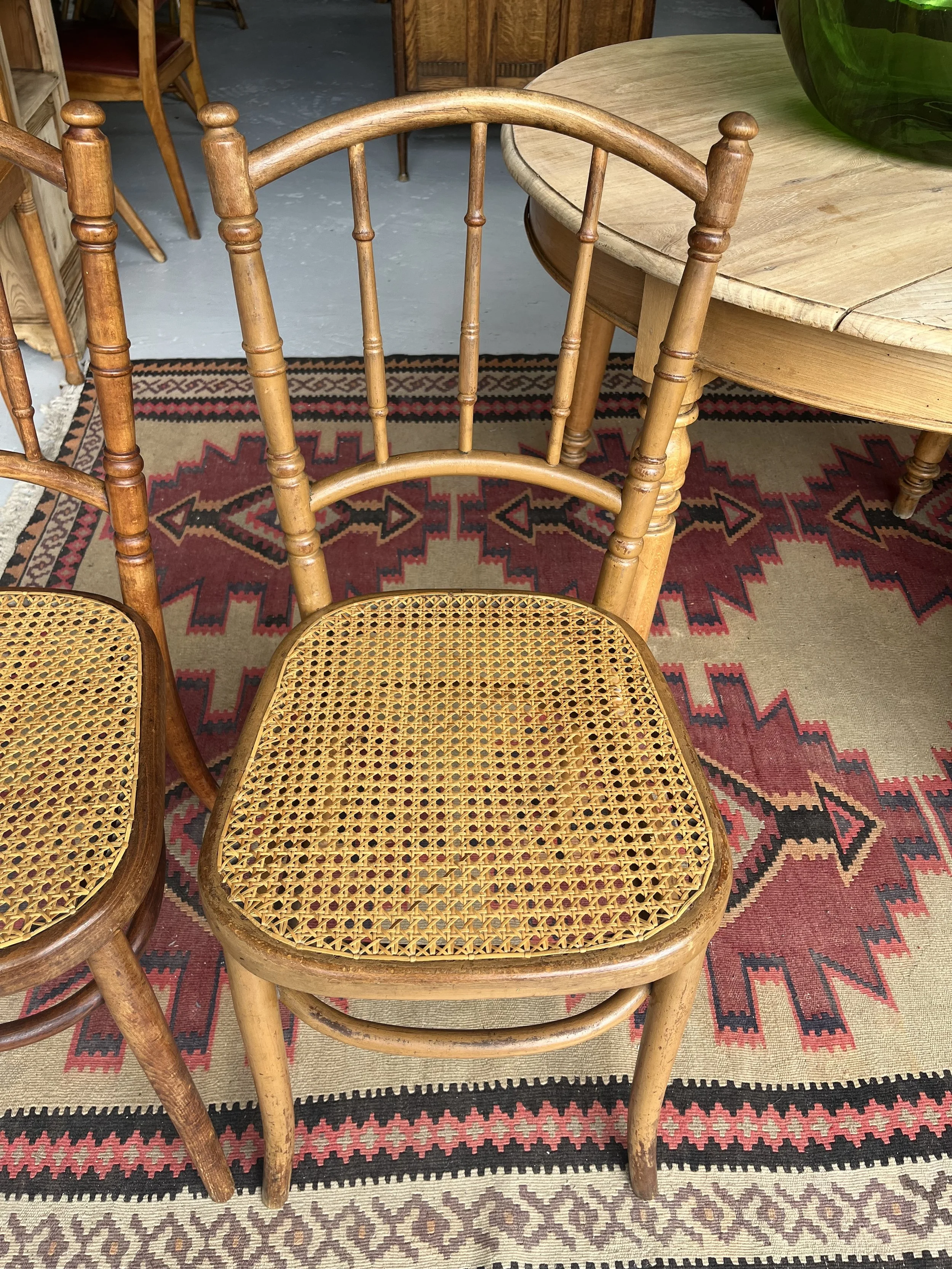 Secondhand vintage bentwood chairs