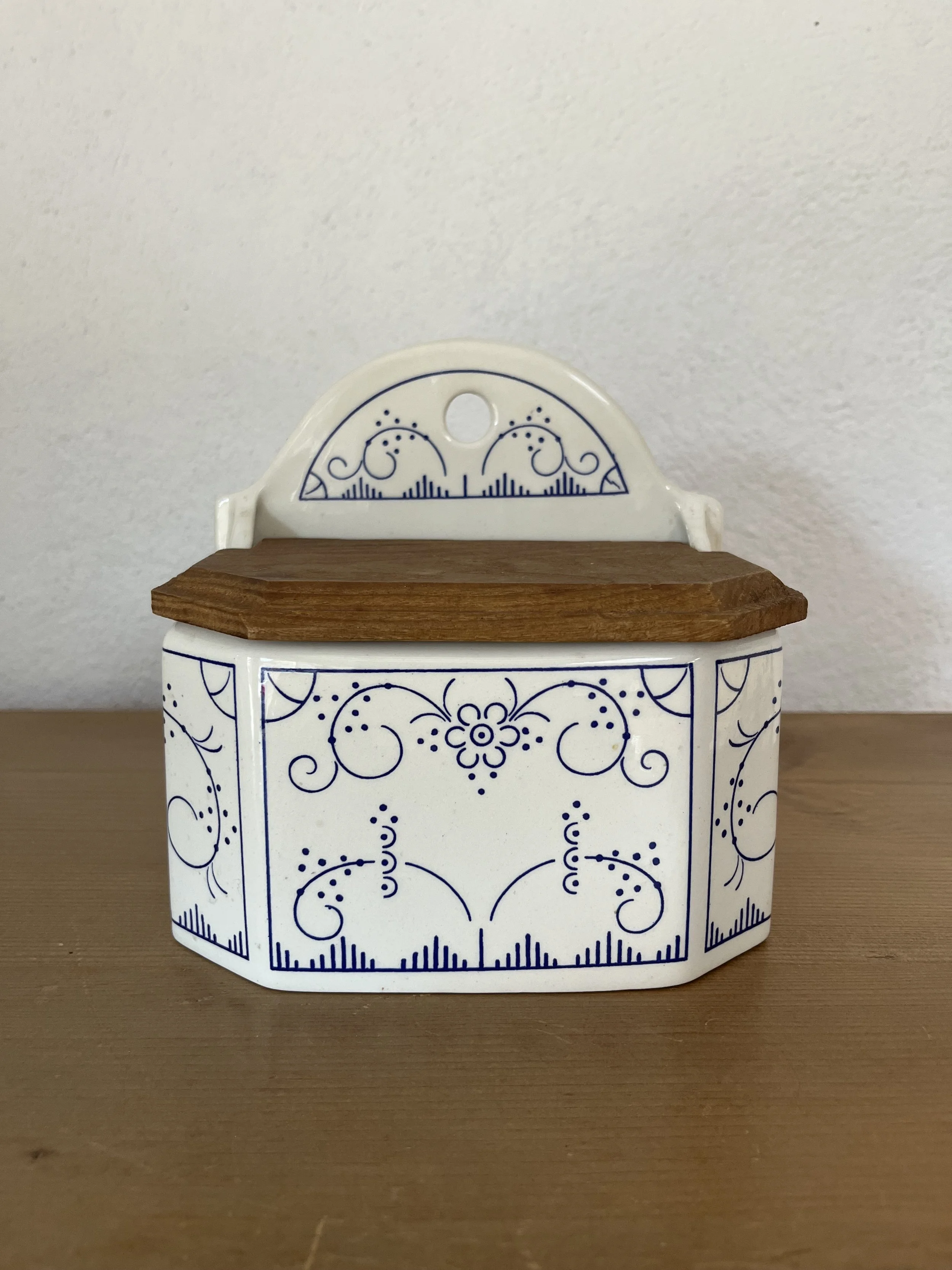 Secondhand vintage salt cellar