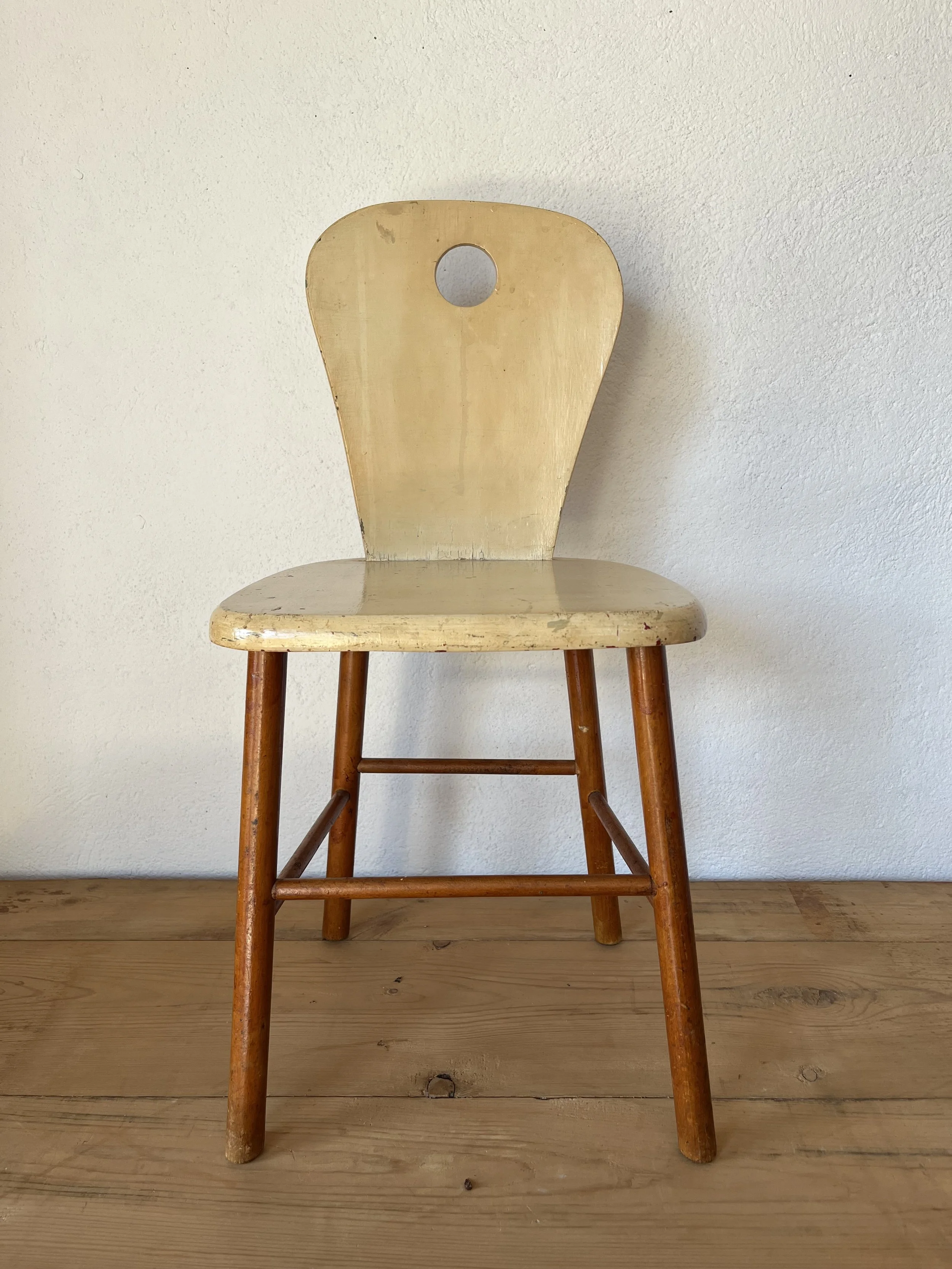 Secondhand vintage child's chair