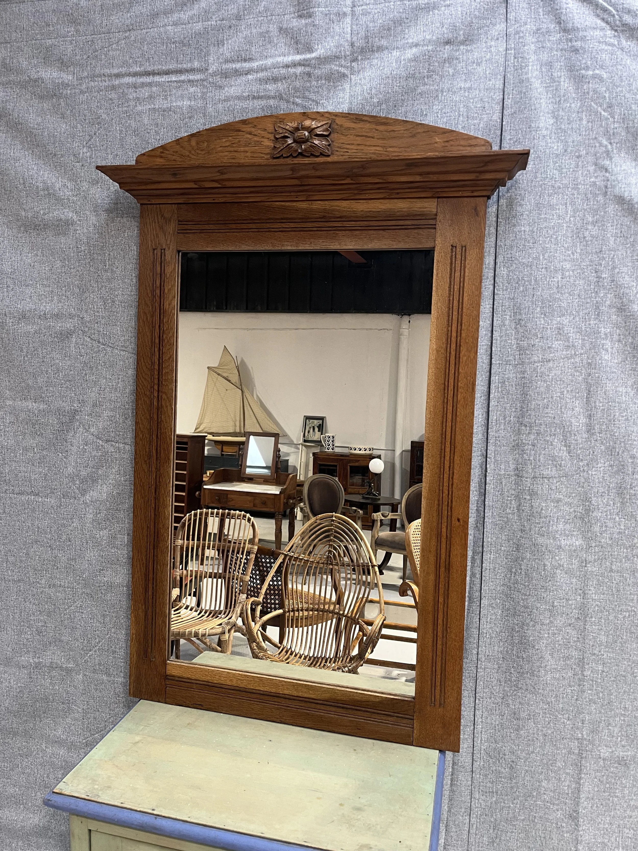 Vintage secondhand antique mirror