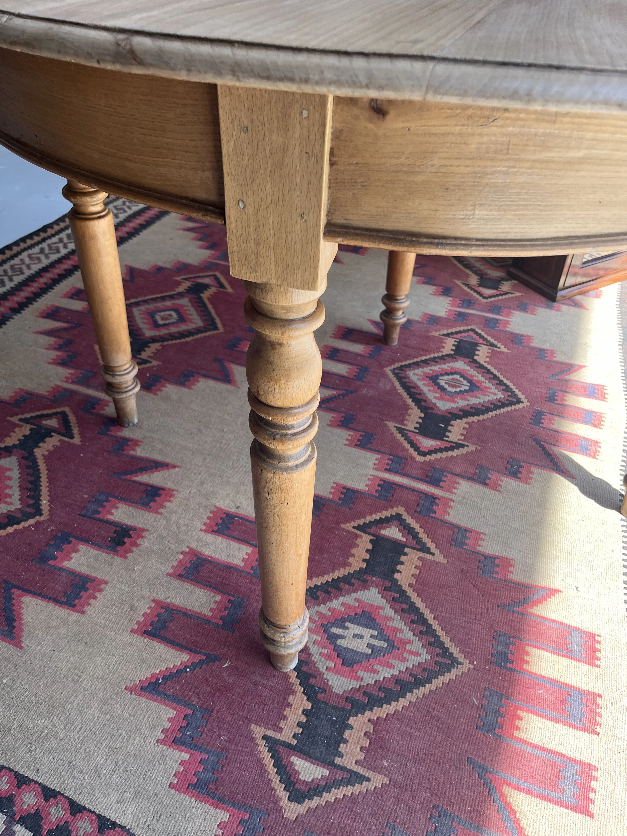 Secondhand vintage round table