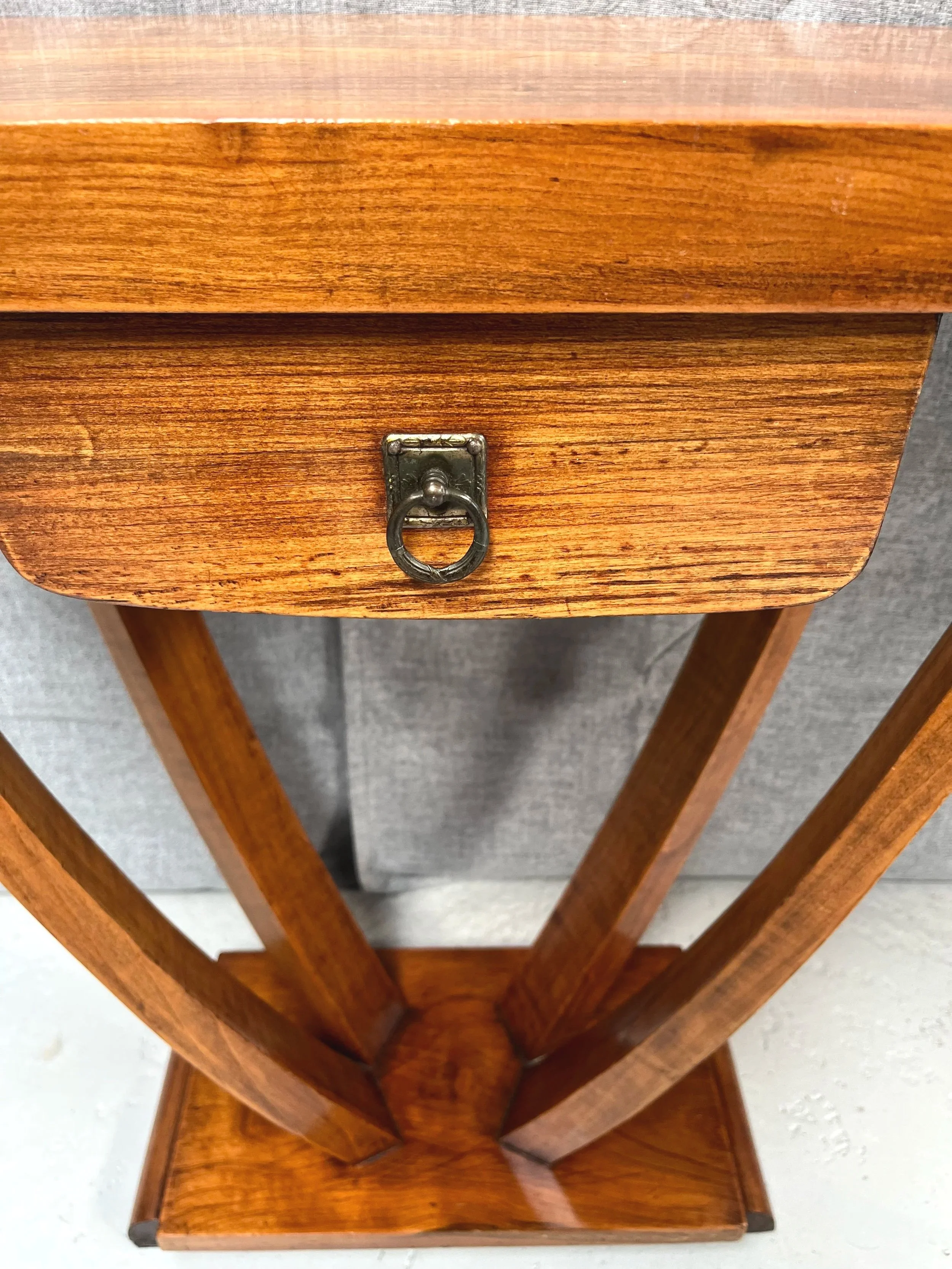 Secondhand vintage art deco console