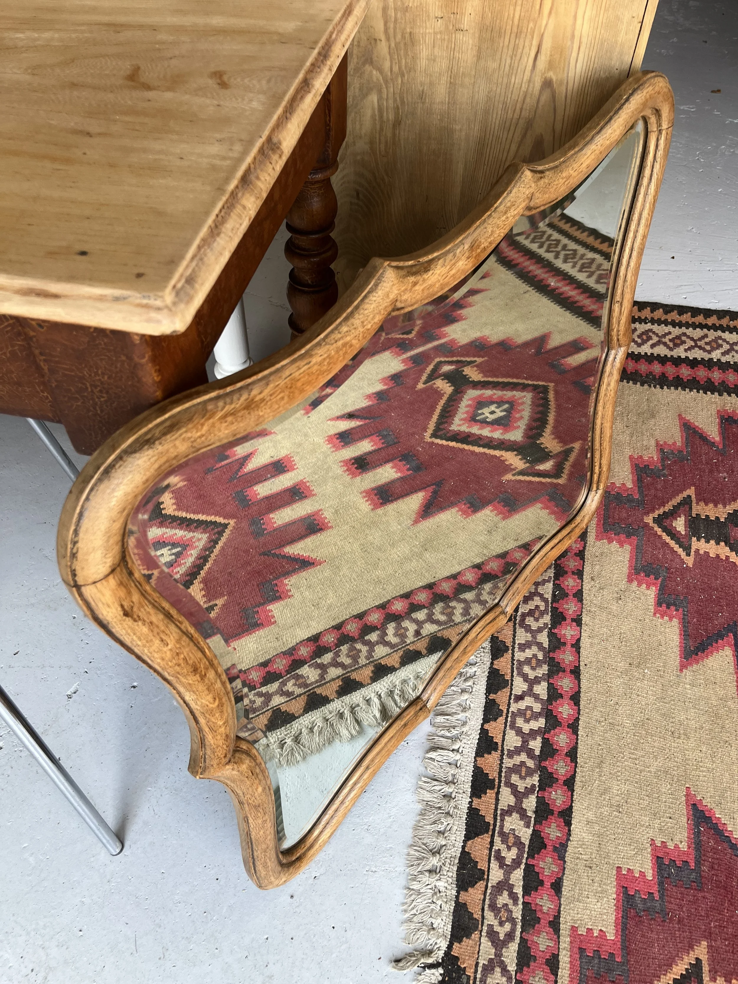 Secondhand vintage wall mirror