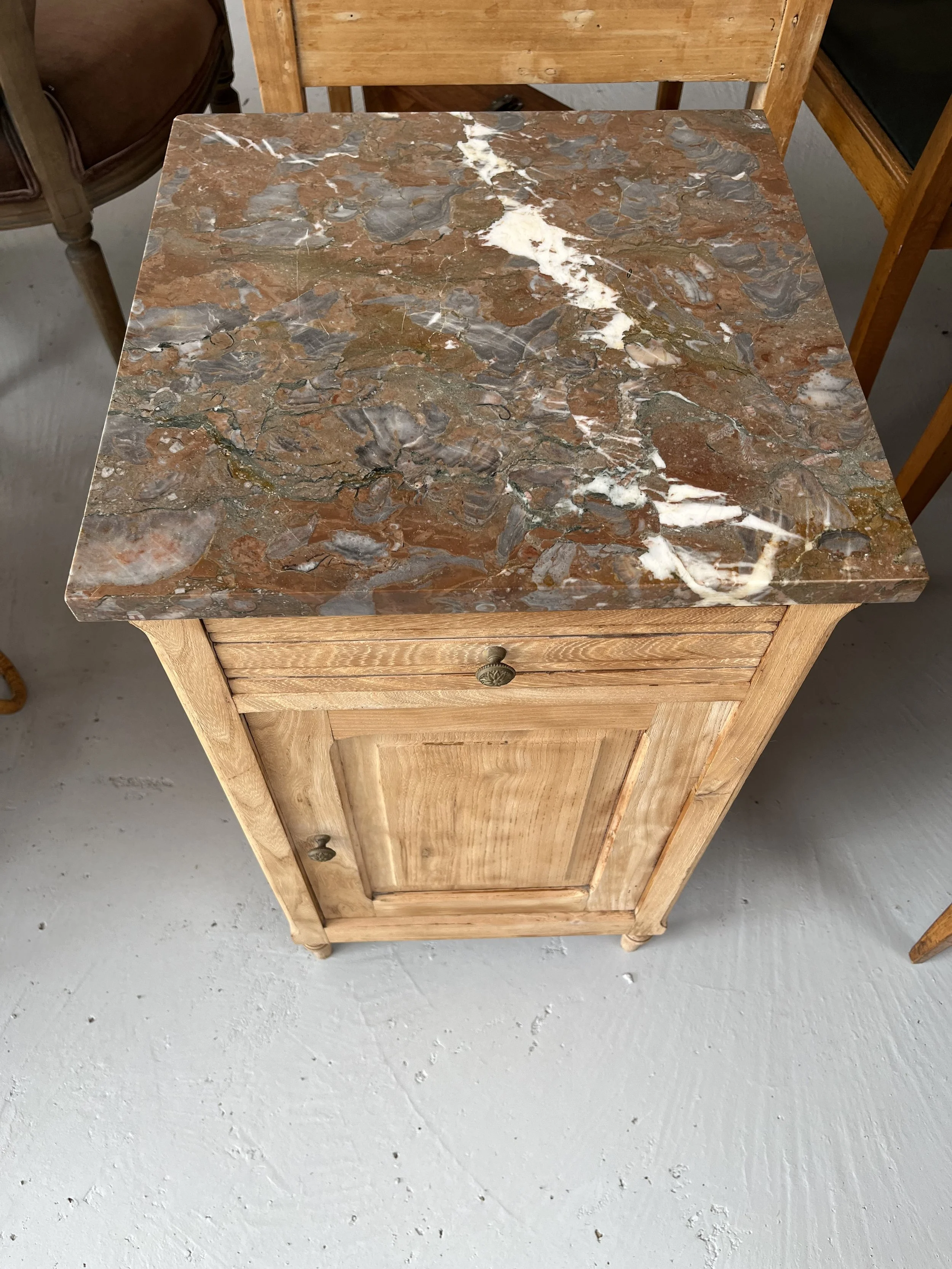 Secondhand vintage nightstand bedside table