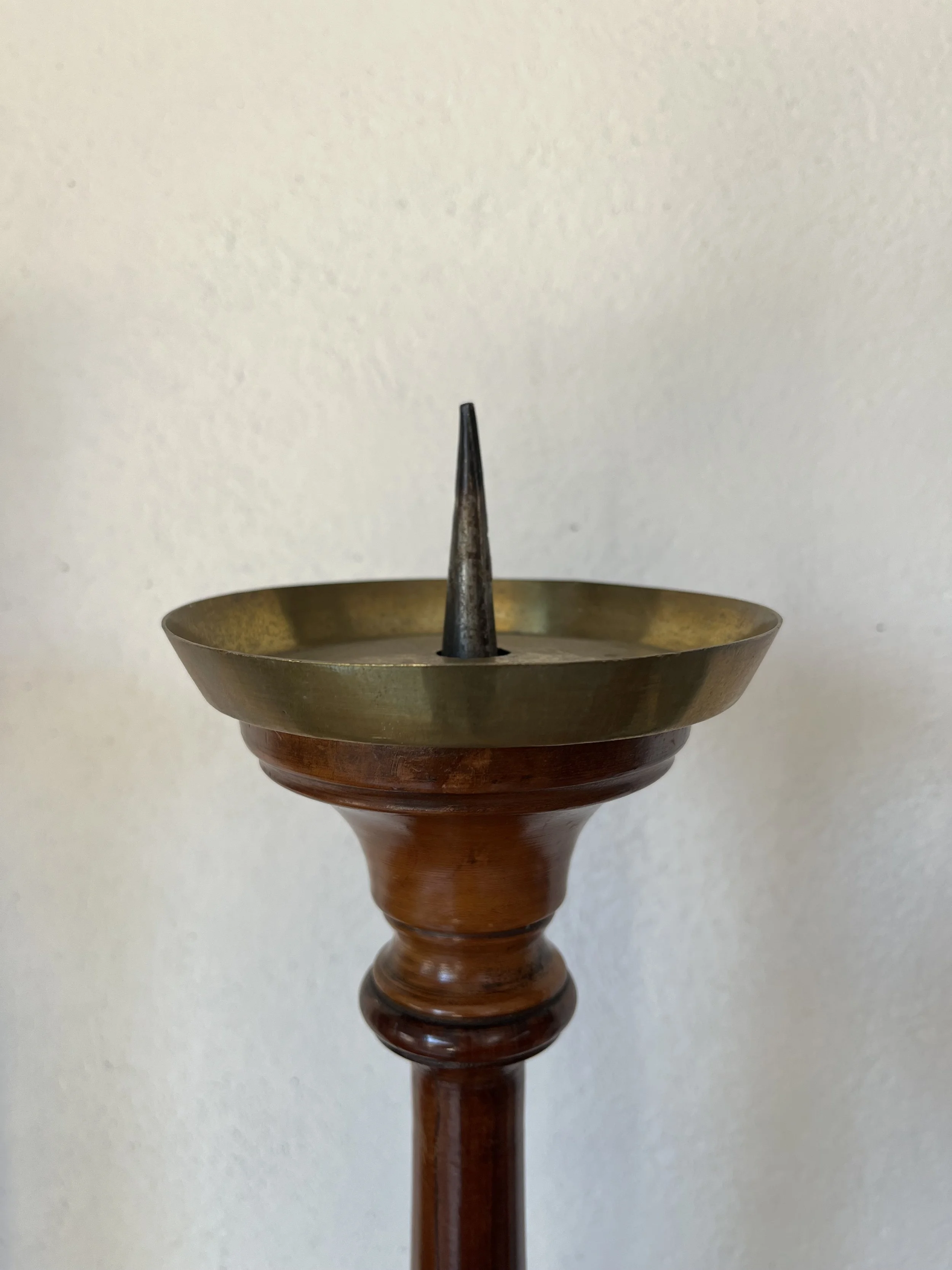 Secondhand vintage candle holders