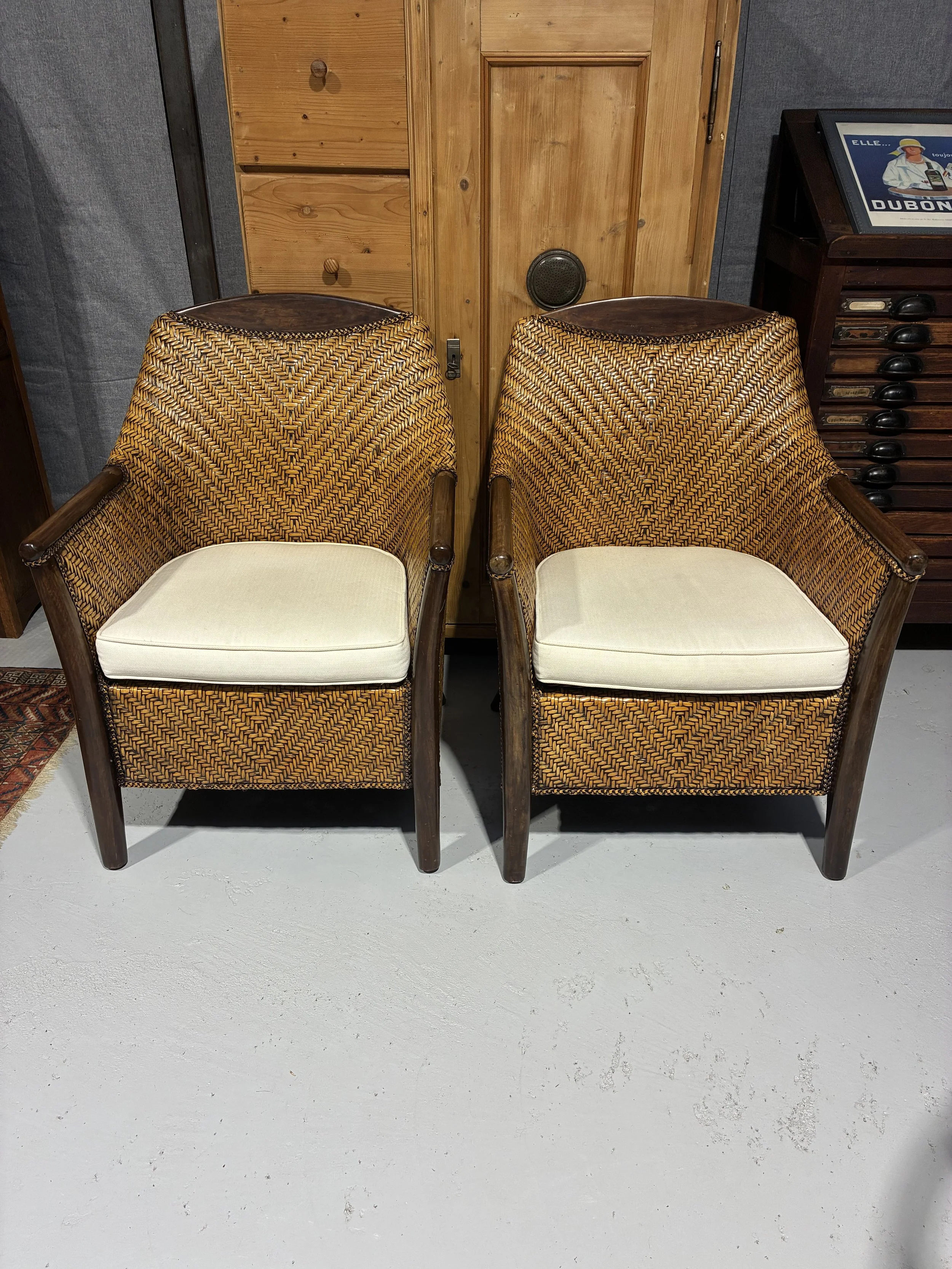 Secondhand vintage armchair