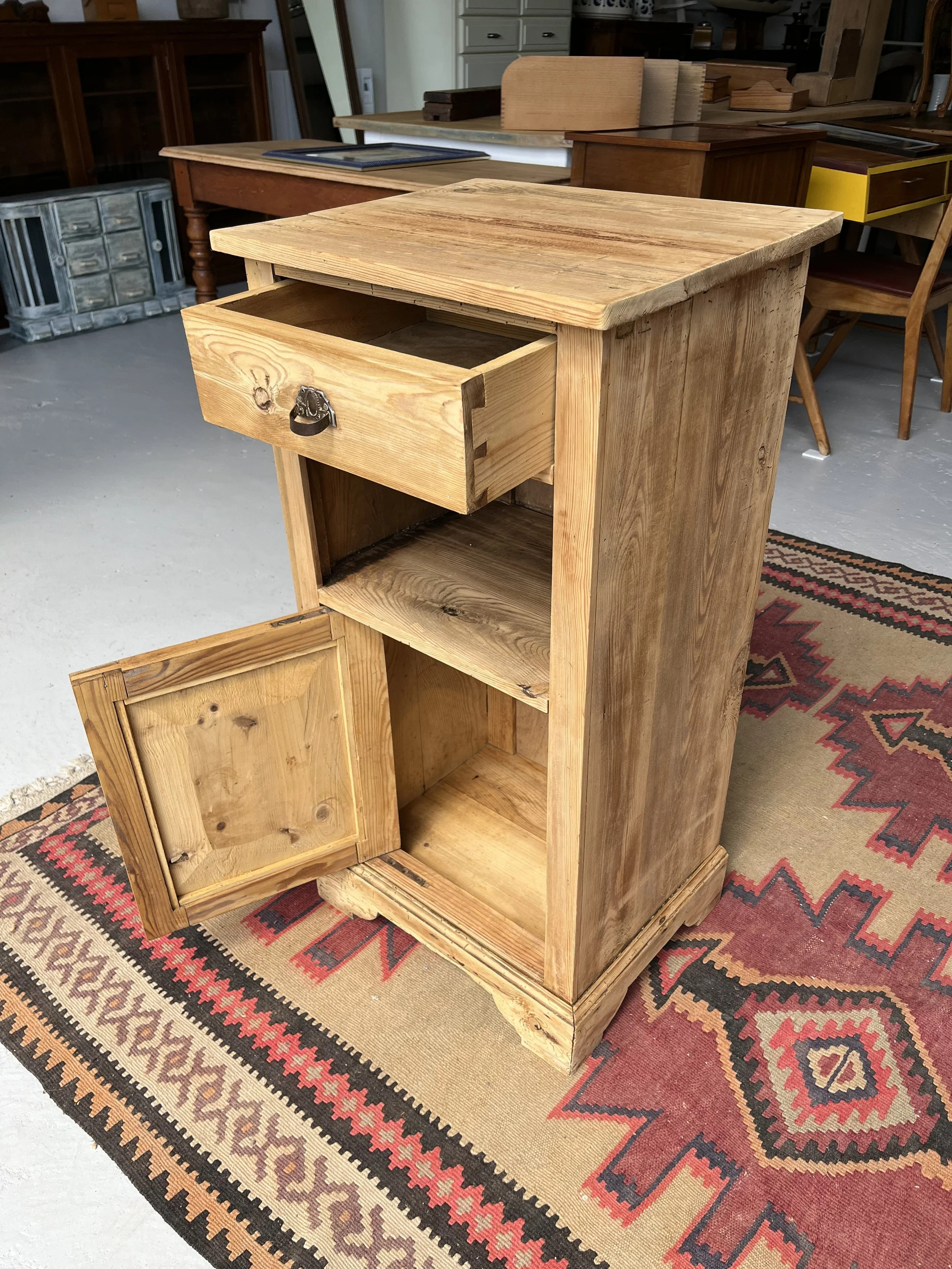 Secondhand vintage nightstand cabinet