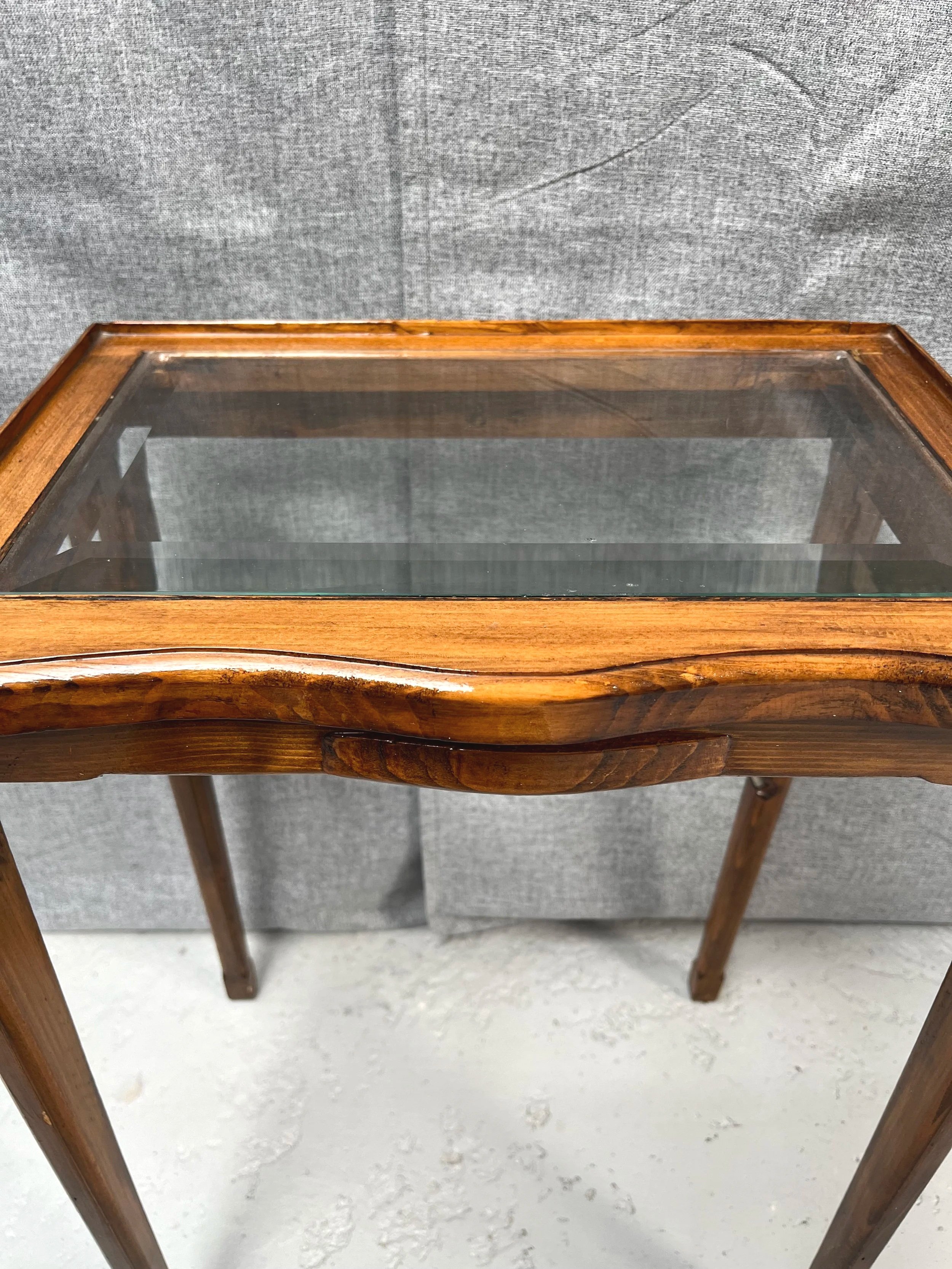 Secondhand vintage antique side table