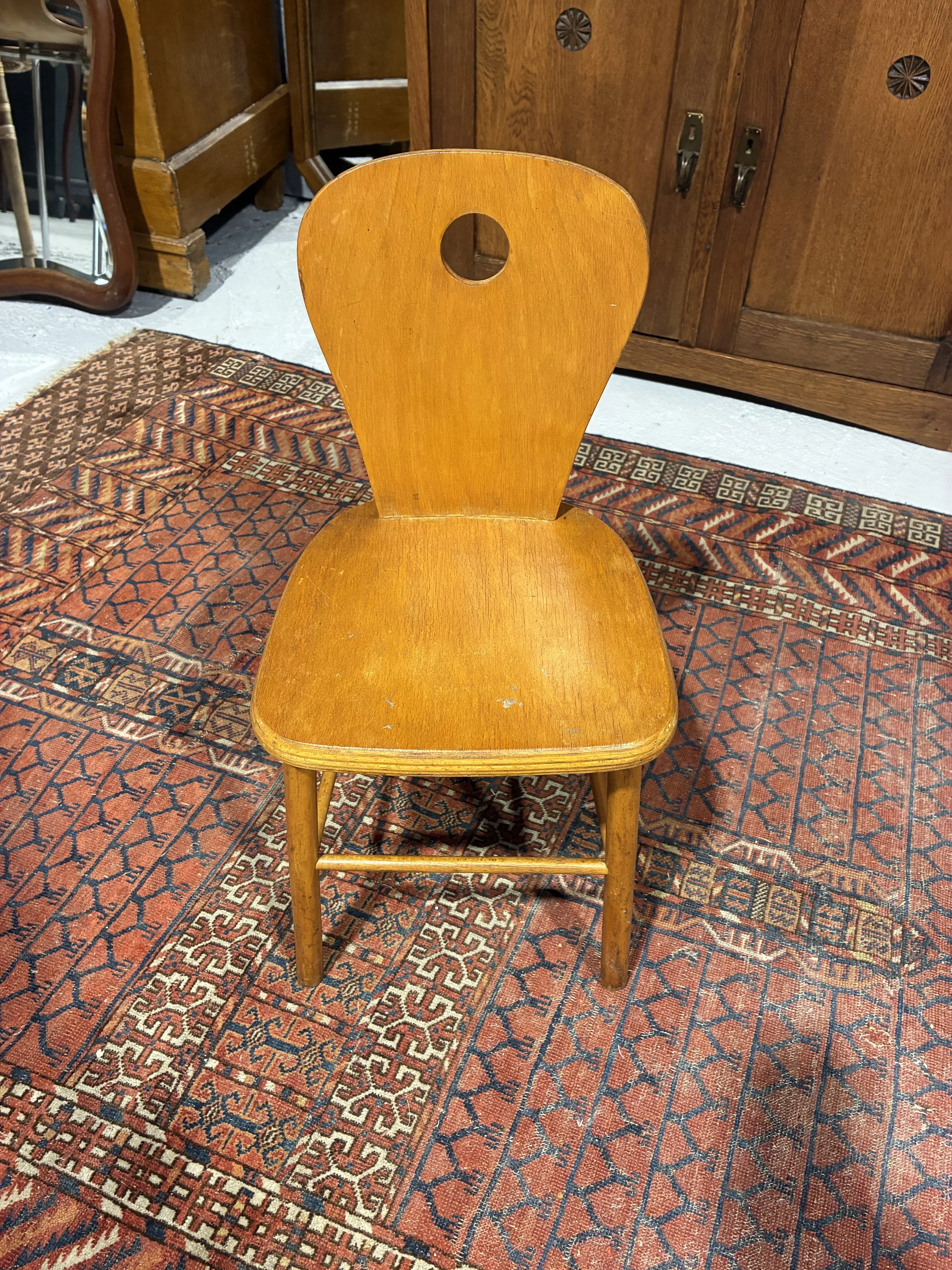 Secondhand vintage children's chair