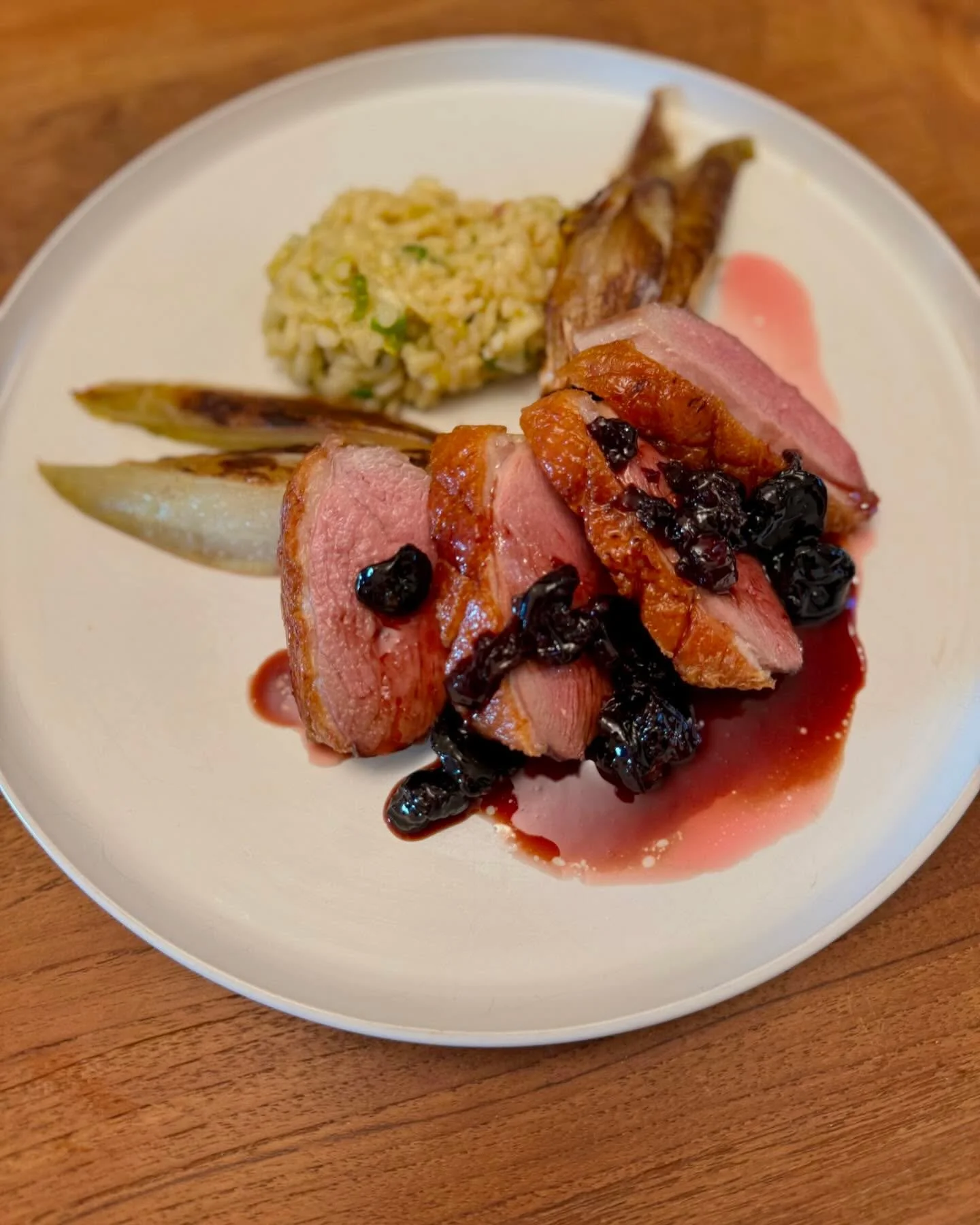 Some leftovers from the last few months. 
.
.
.
.
.
#duck #tunanicoise #porkchop #romescosauce #primerib #yorkshirepudding