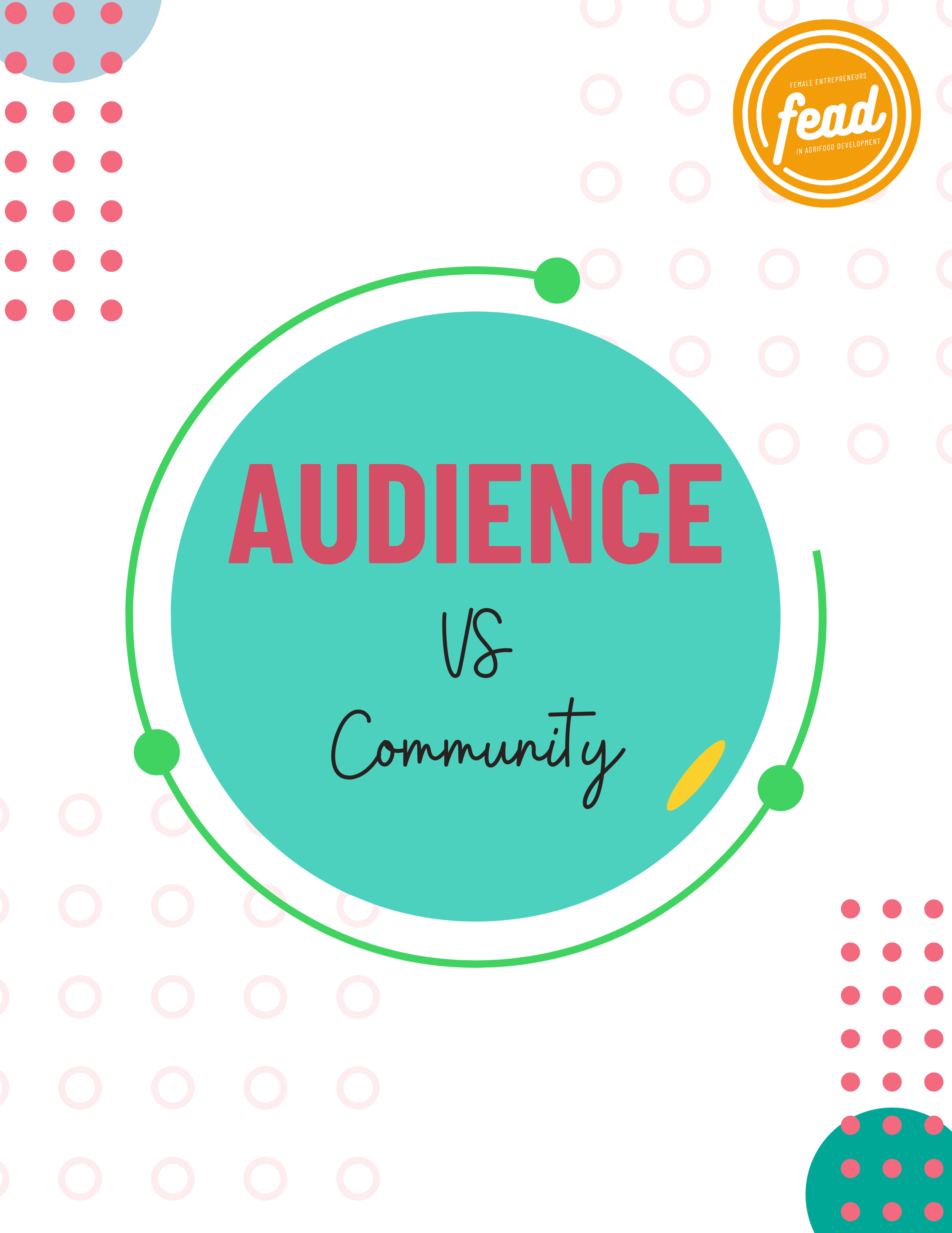 Audience ou communauté