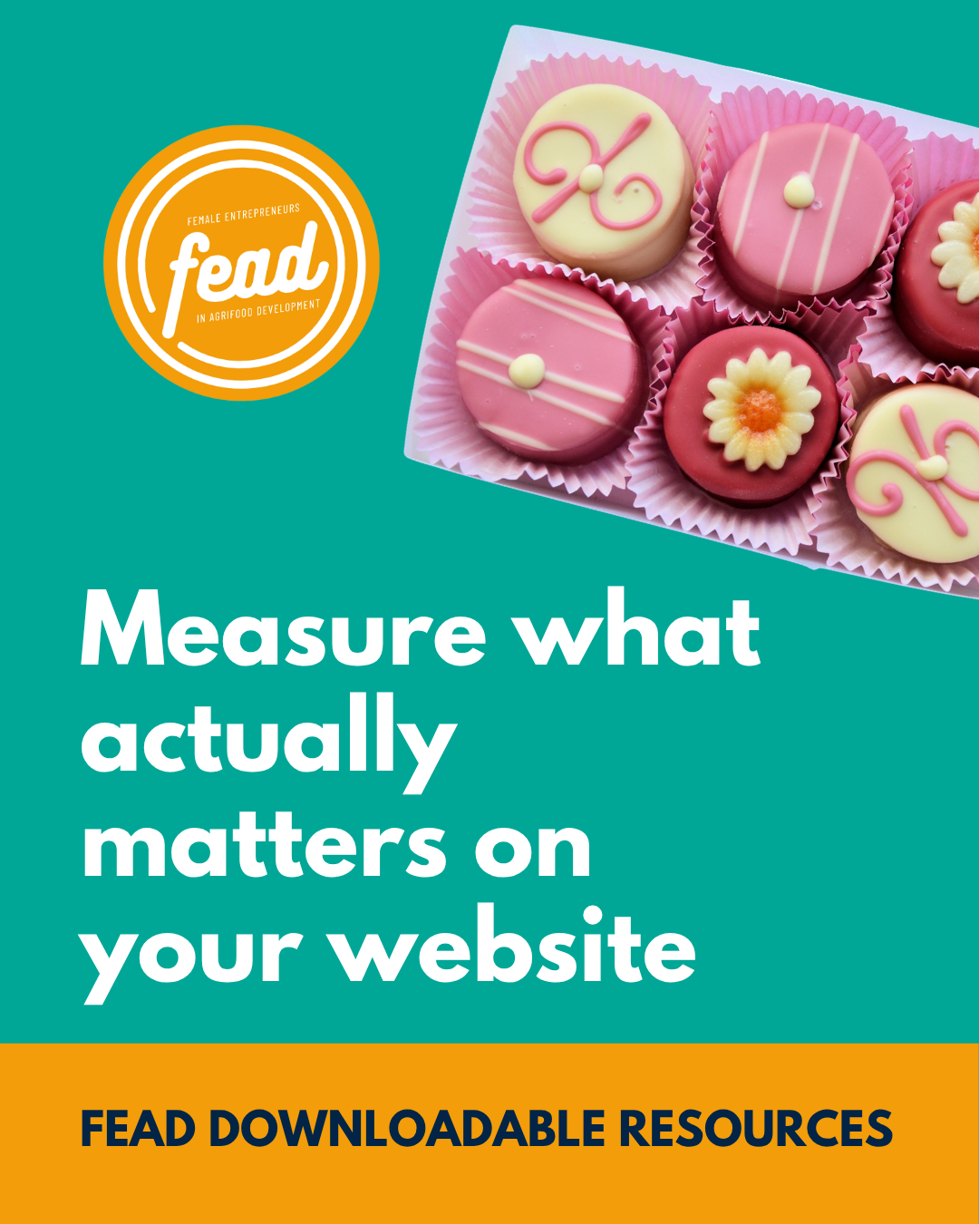Measure what actually matters on your food brand's website