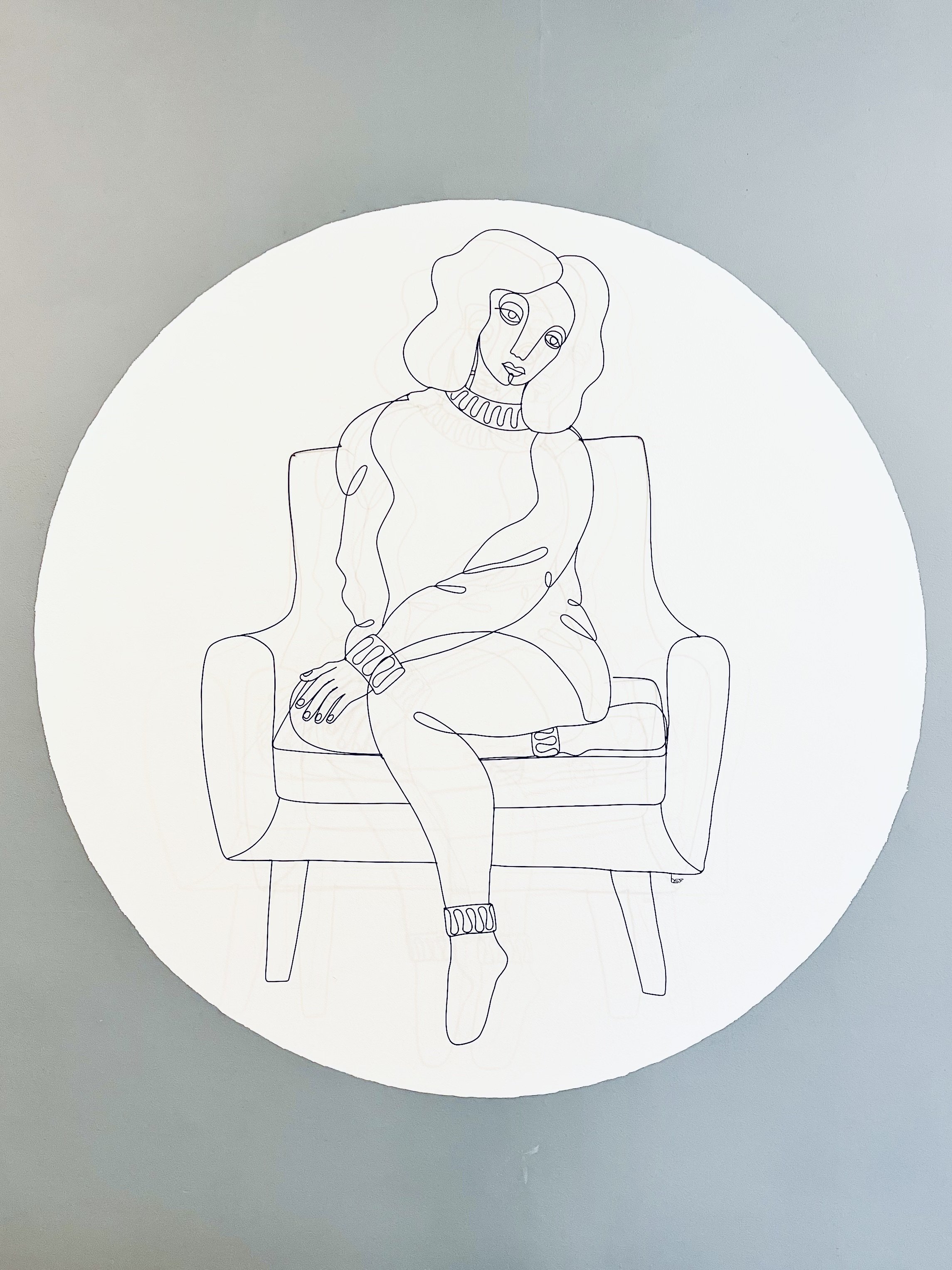 Allison, Powder Coated Steel, 2024, 50"x40"x6"