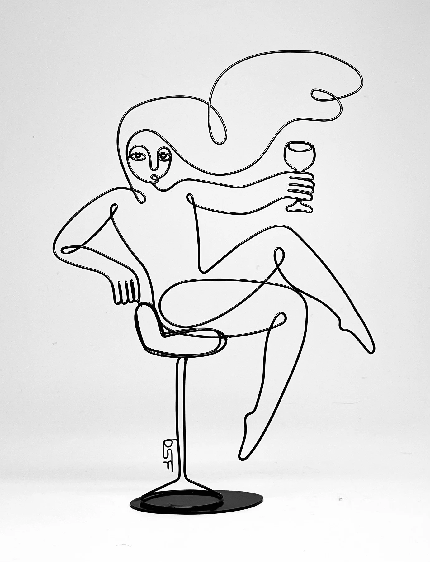 Party Animal 5, 2025, Powder 
Coated Steel, 9”x12.5”x3”