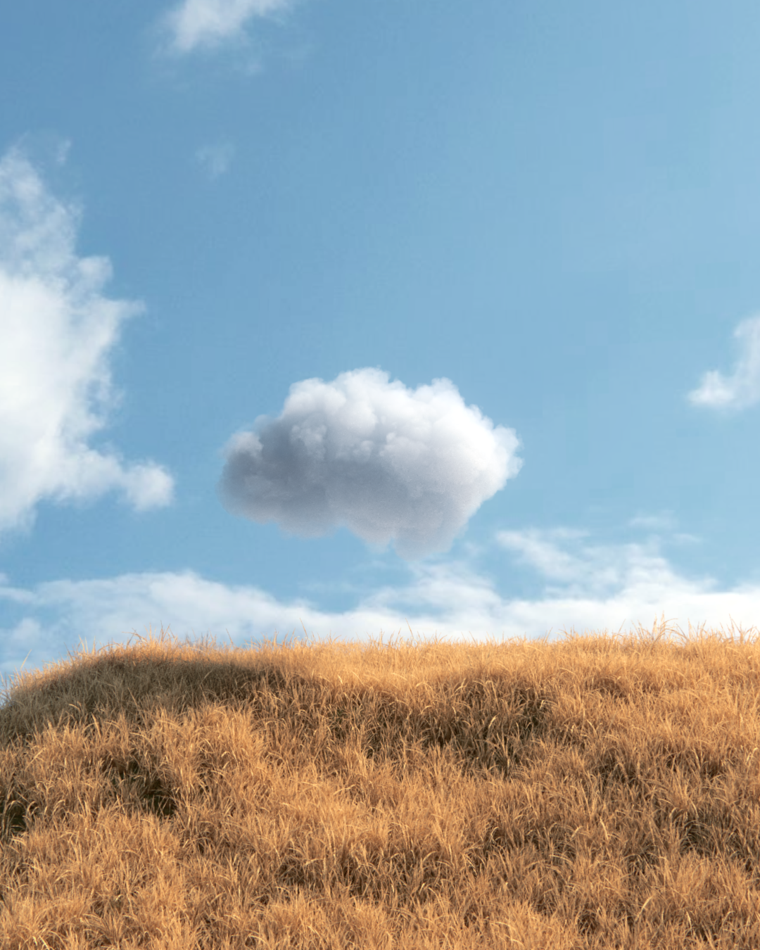 'Happy Little Cloud' artwork by Break Your Crayons
