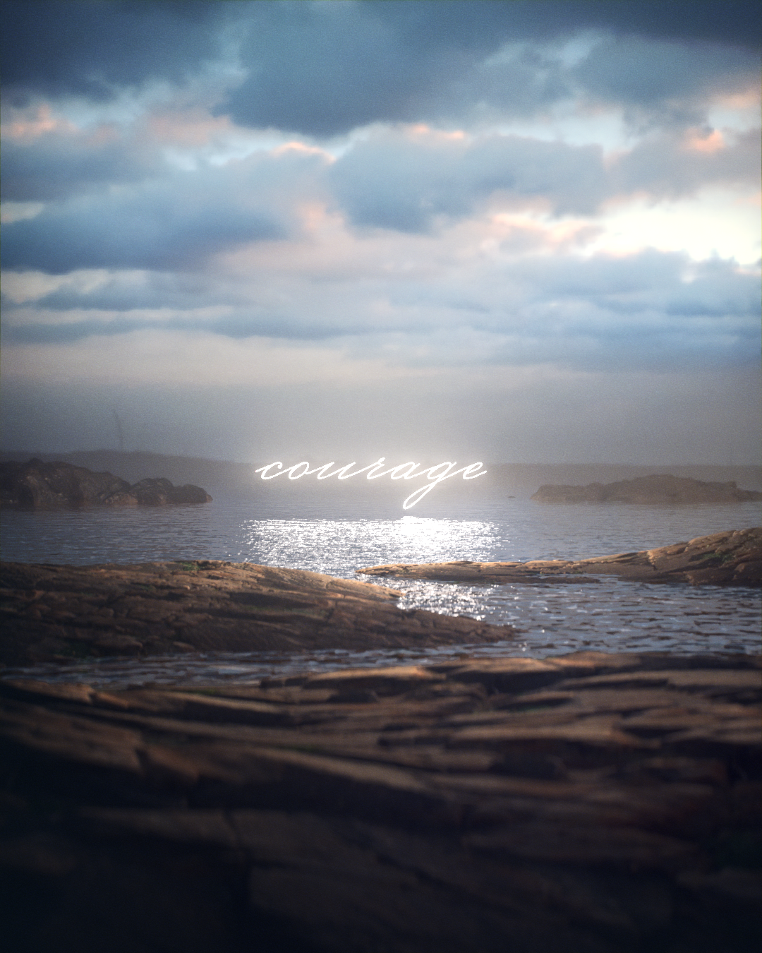 'Courage' artwork by Break Your Crayons