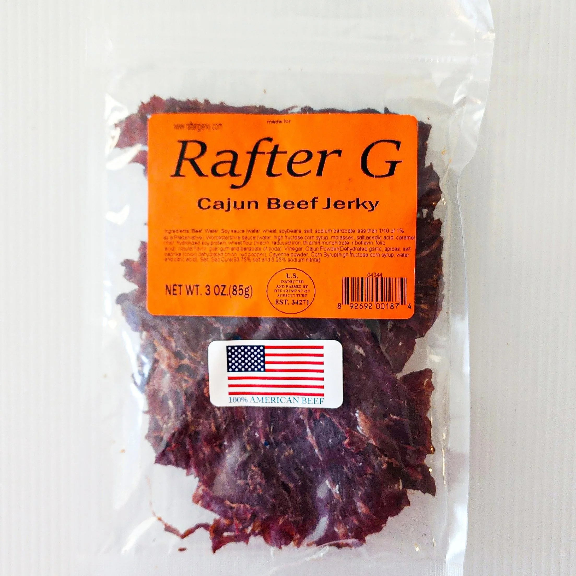 Cajun Beef Jerky