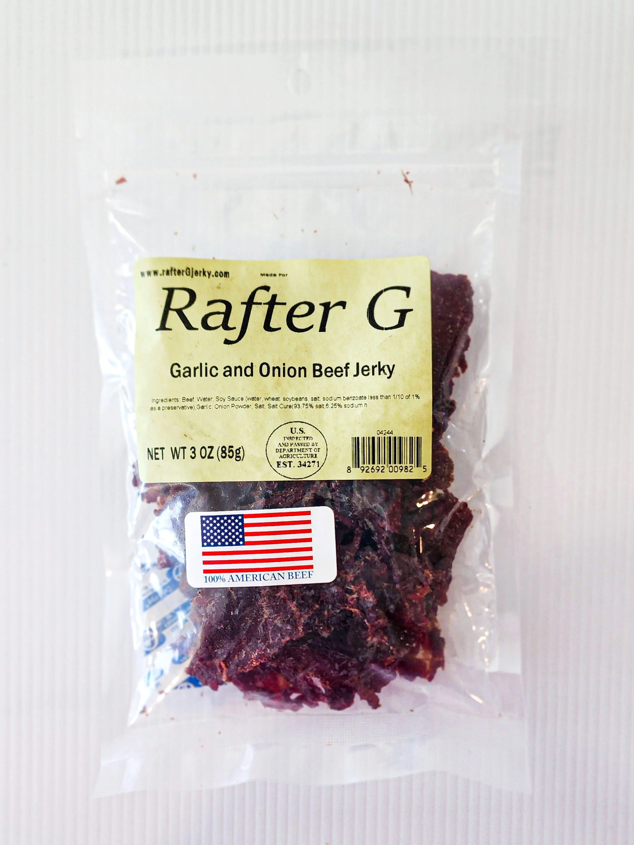 Garlic and Onion Beef Jerky